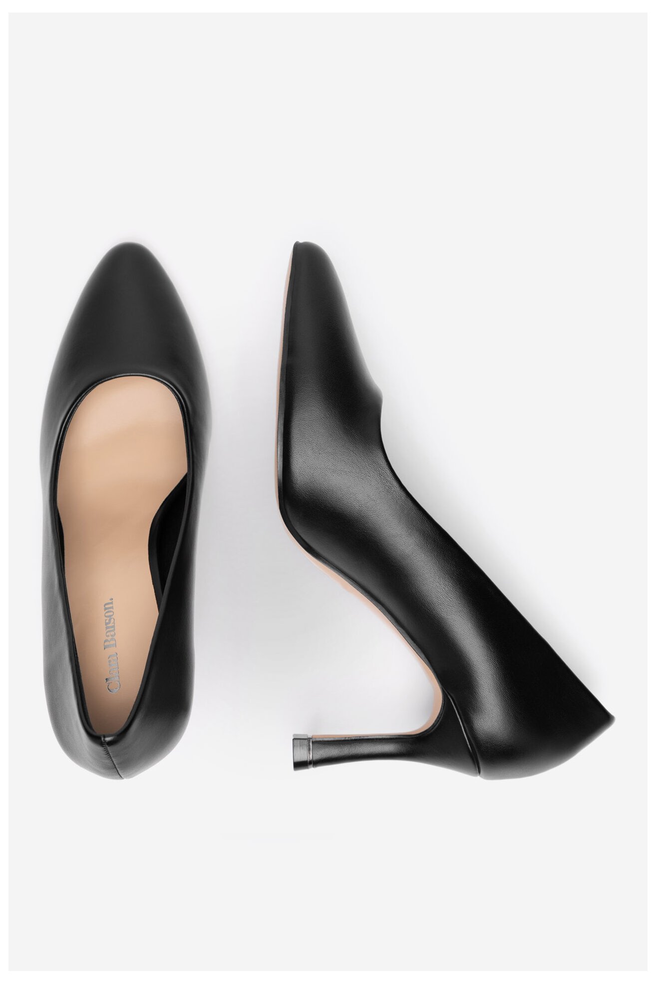 Cipele na štiklu Clara Barson WYL3806-1 CRNA