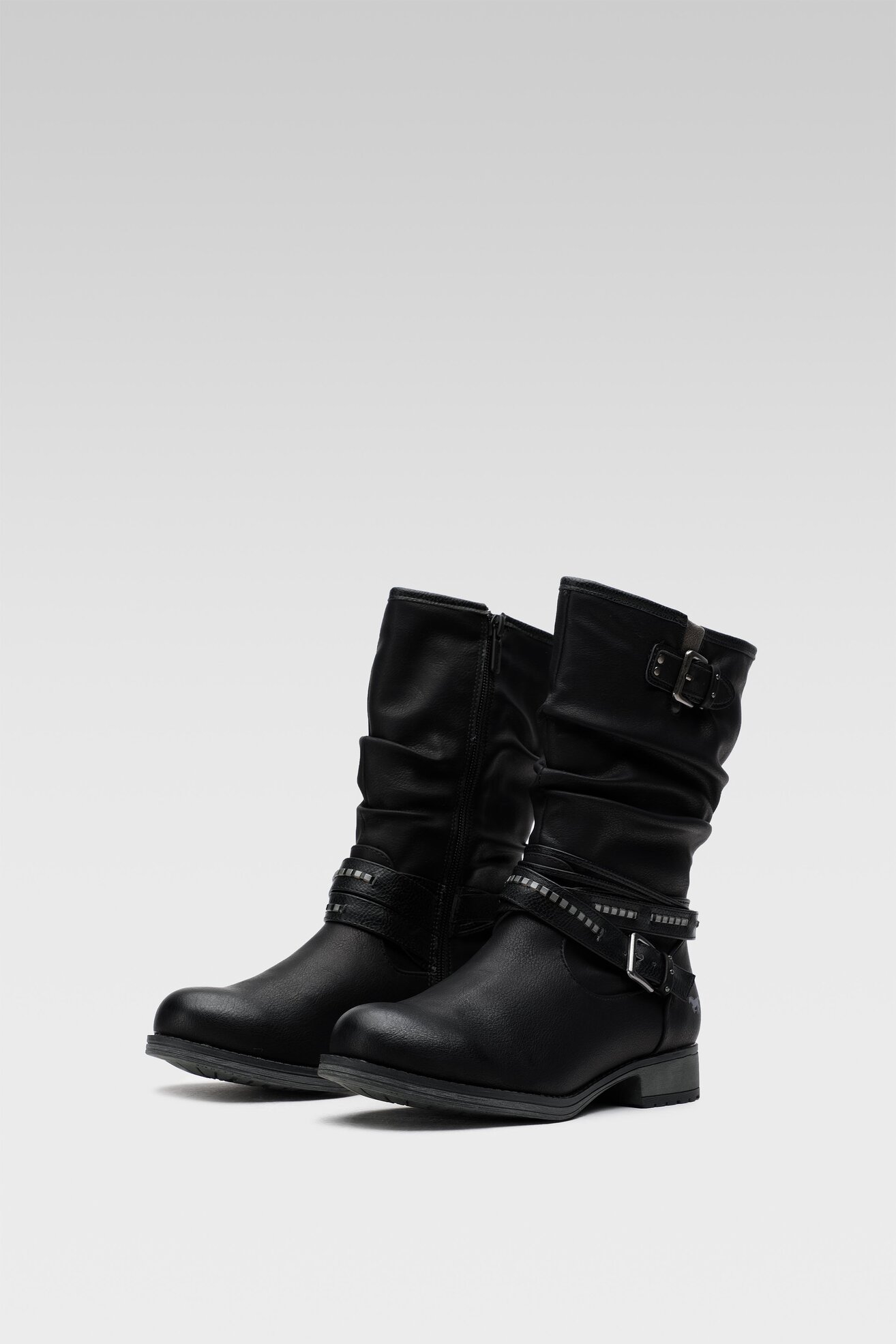 Kozaki Mustang 1139-624 Czarny