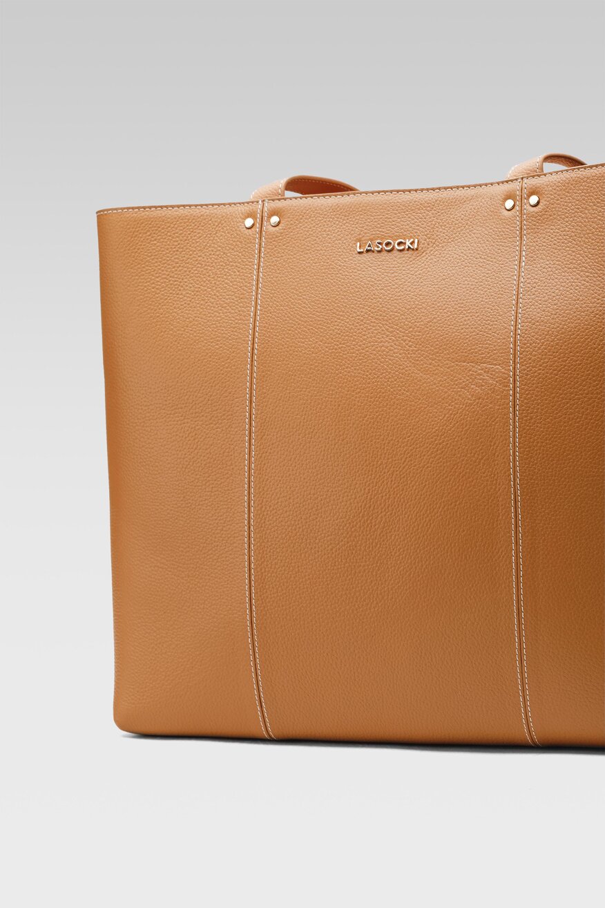 
                Lasocki - Torebka duża skórzana - 5904862189208