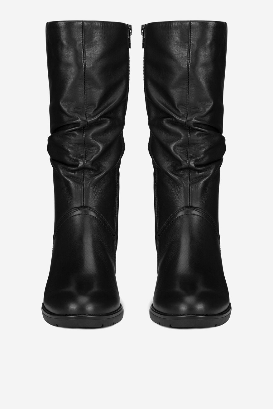 
                Remonte - Kozaki skórzane ocieplane - 2230068914348