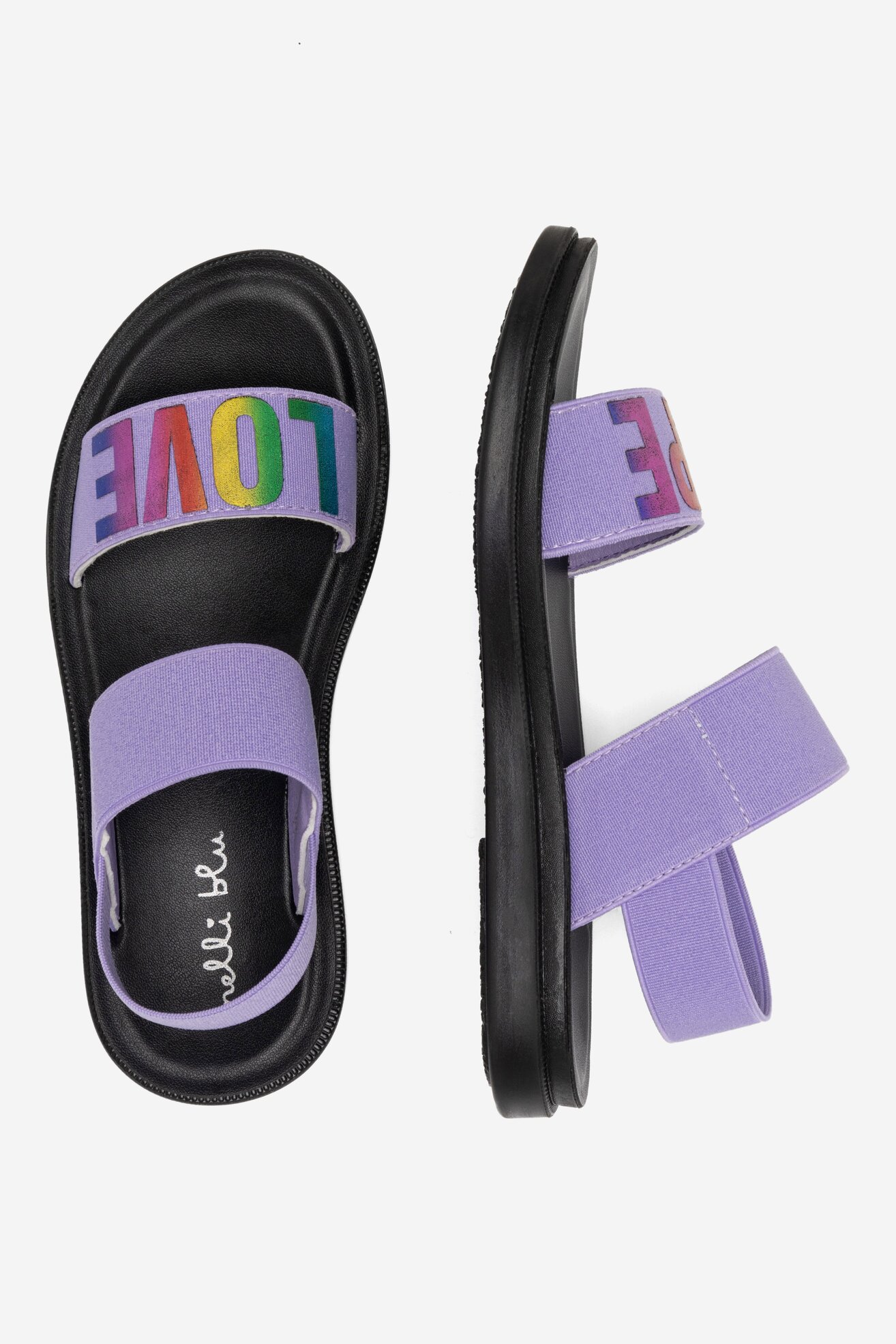 Sandały Nelli Blu CSS20370-00 Fioletowy