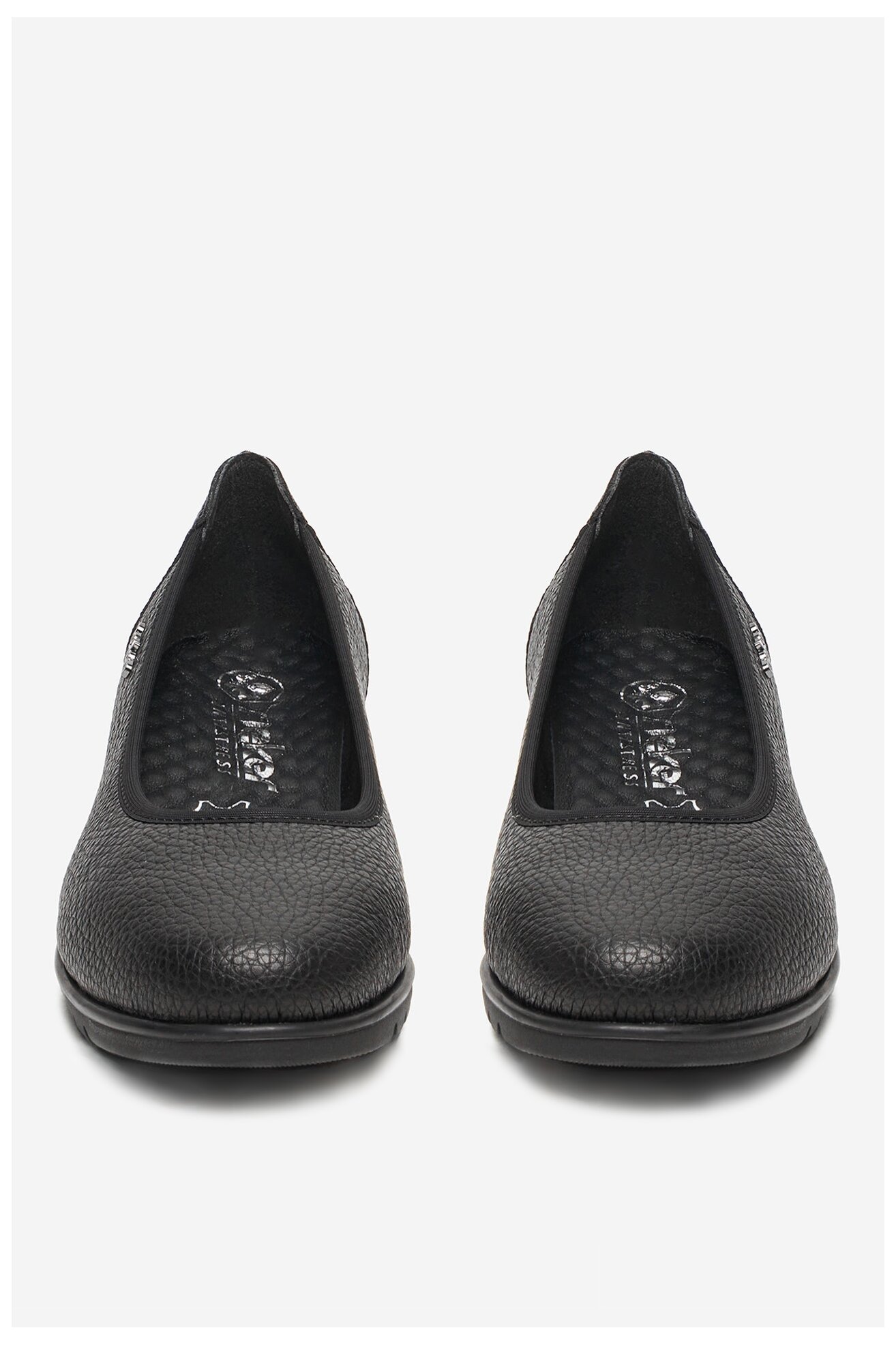 Baleriny Rieker L5360-00 FEKETE