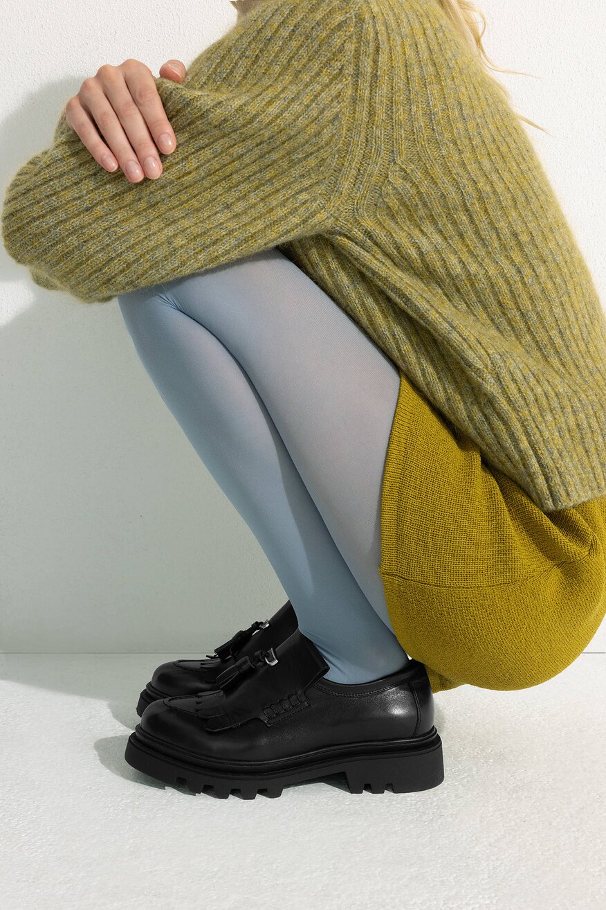 Mocasini Badura NEGRU - 5906751309797