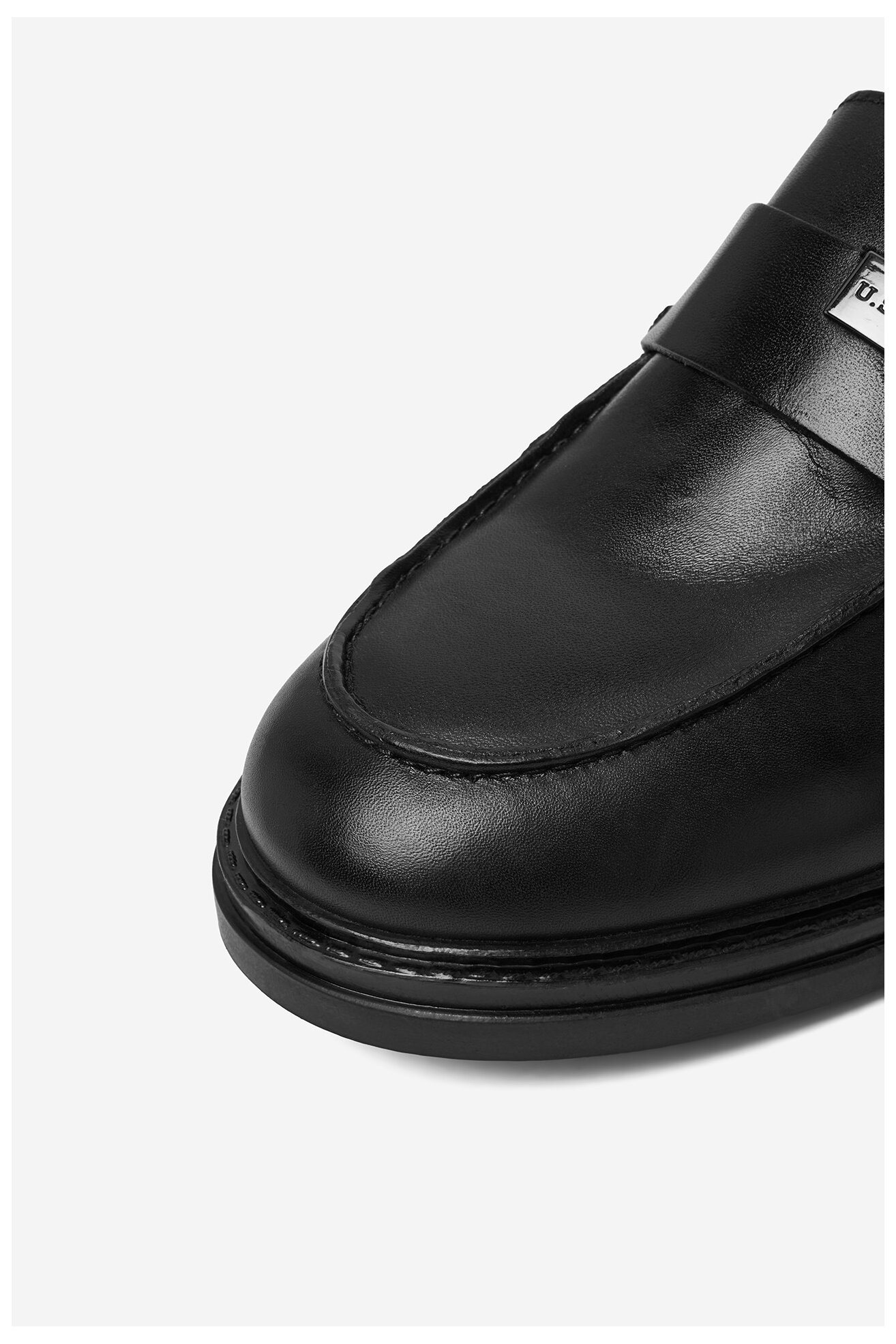 Mokasyny U.S. POLO ASSN. EO-ALYA001W/6L1 Czarny