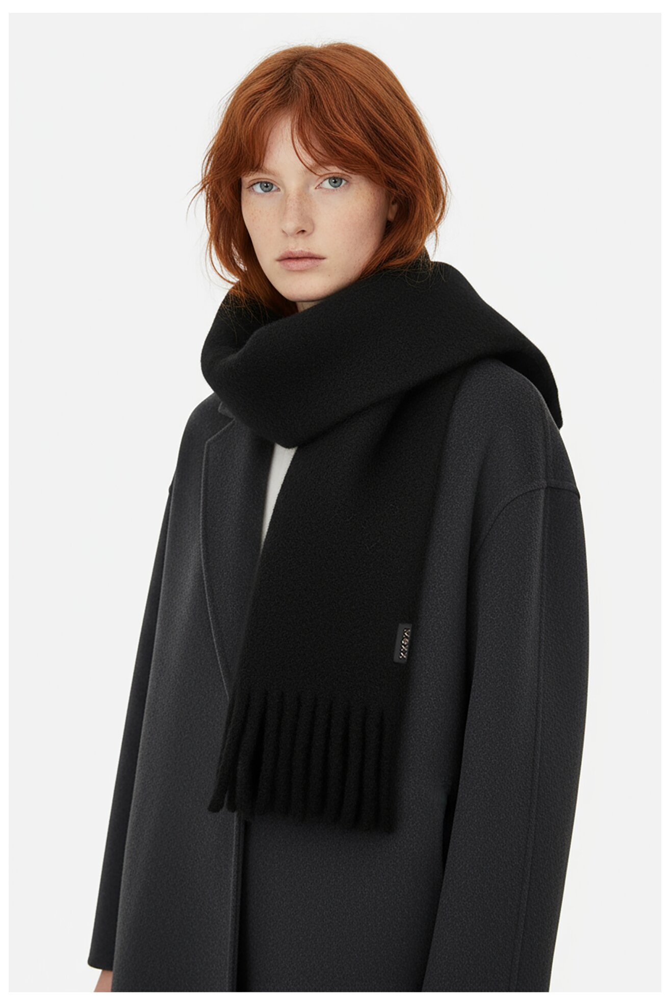 Női sál Mexx CEO-MEXX-W4-001-AW25 FEKETE