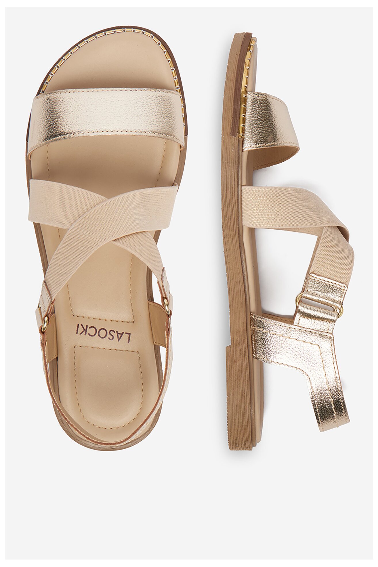 Sandały Lasocki CEO-WI23-LALITA-11 Złoty