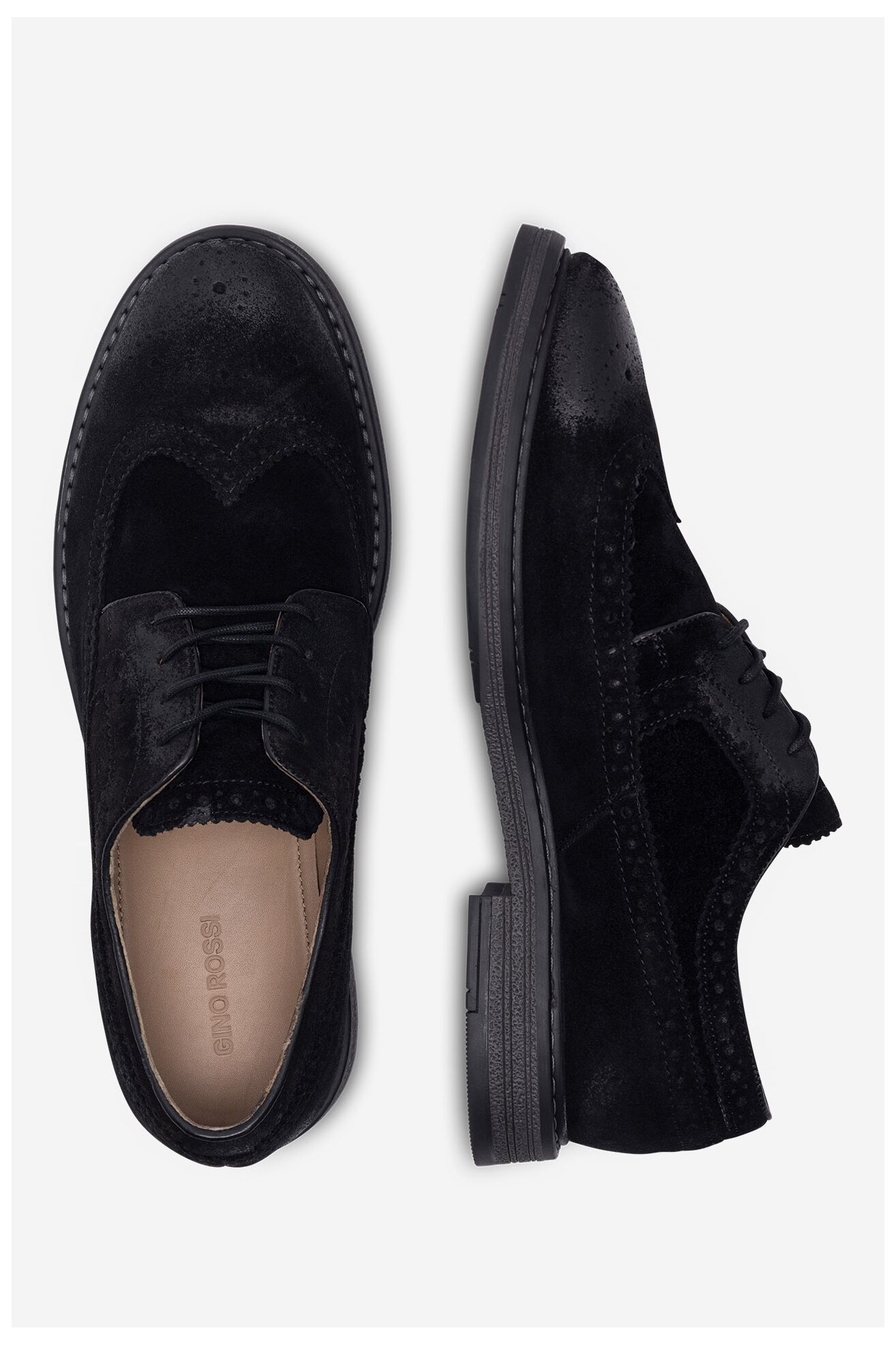 Półbuty Gino Rossi ADAMO-01 MI08 Czarny