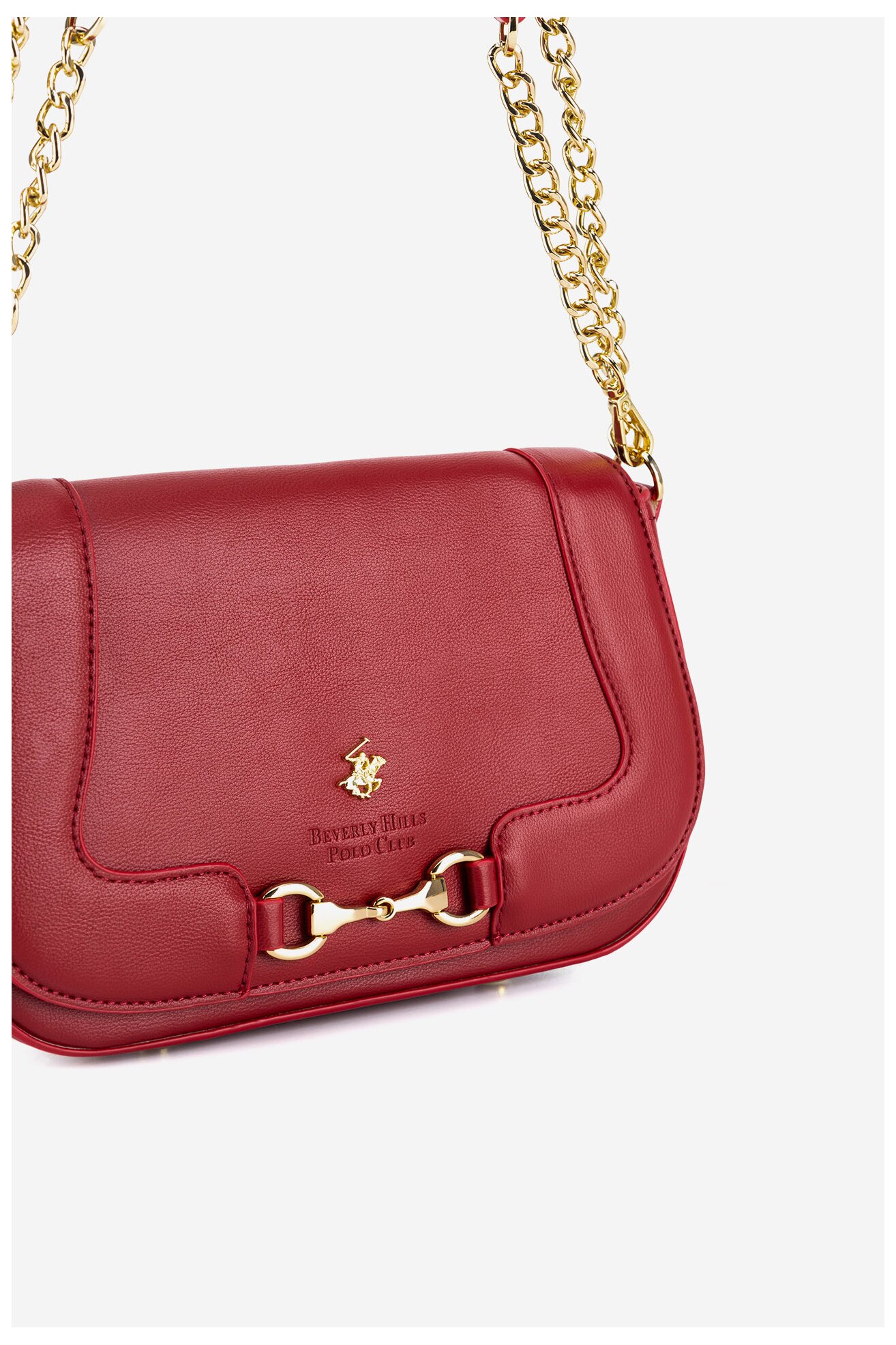 Torebka Beverly Hills Polo Club BHPC-K-045-06 Czerwony