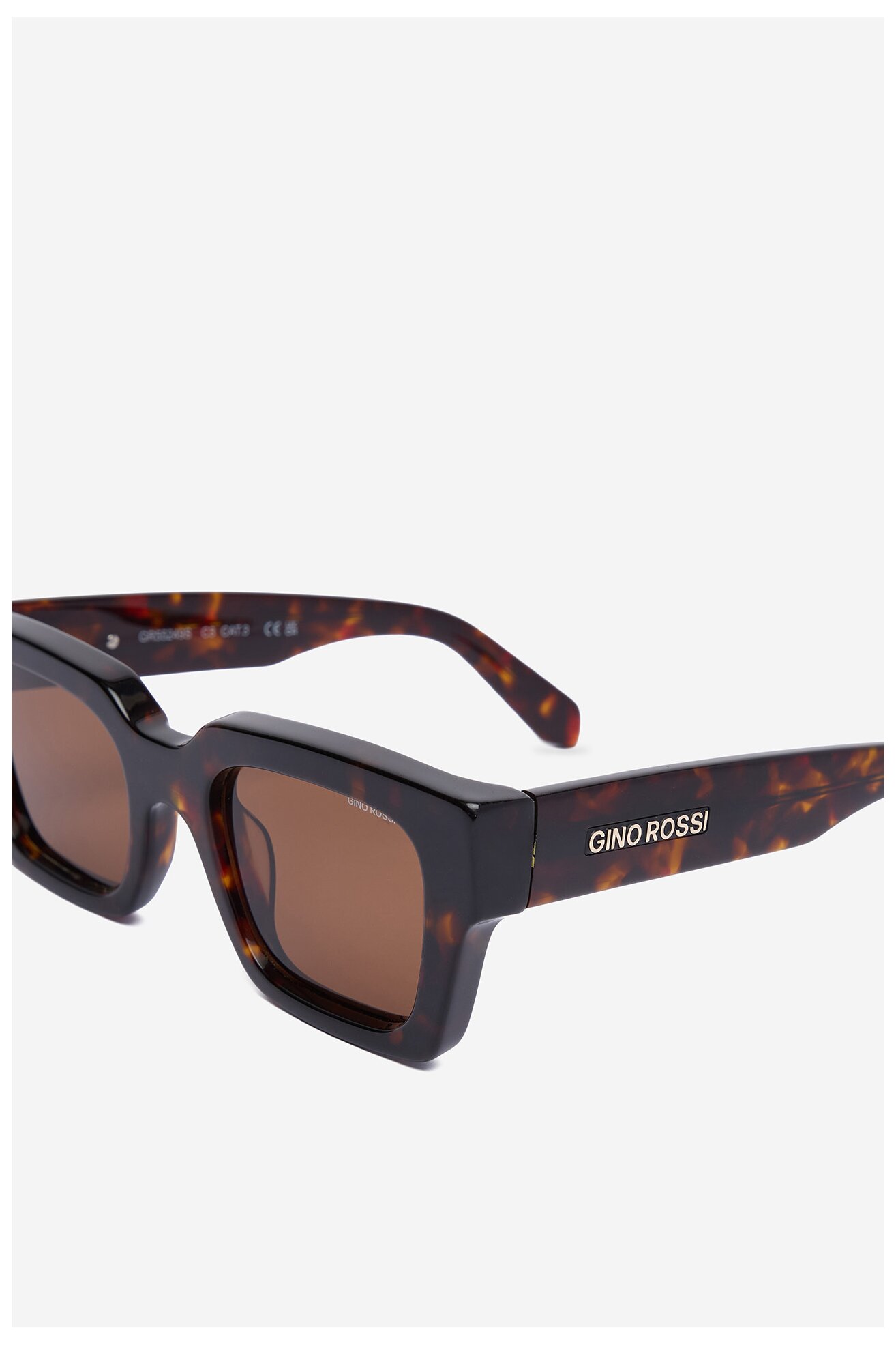 Okulary damskie Gino Rossi GR55249S Brązowy