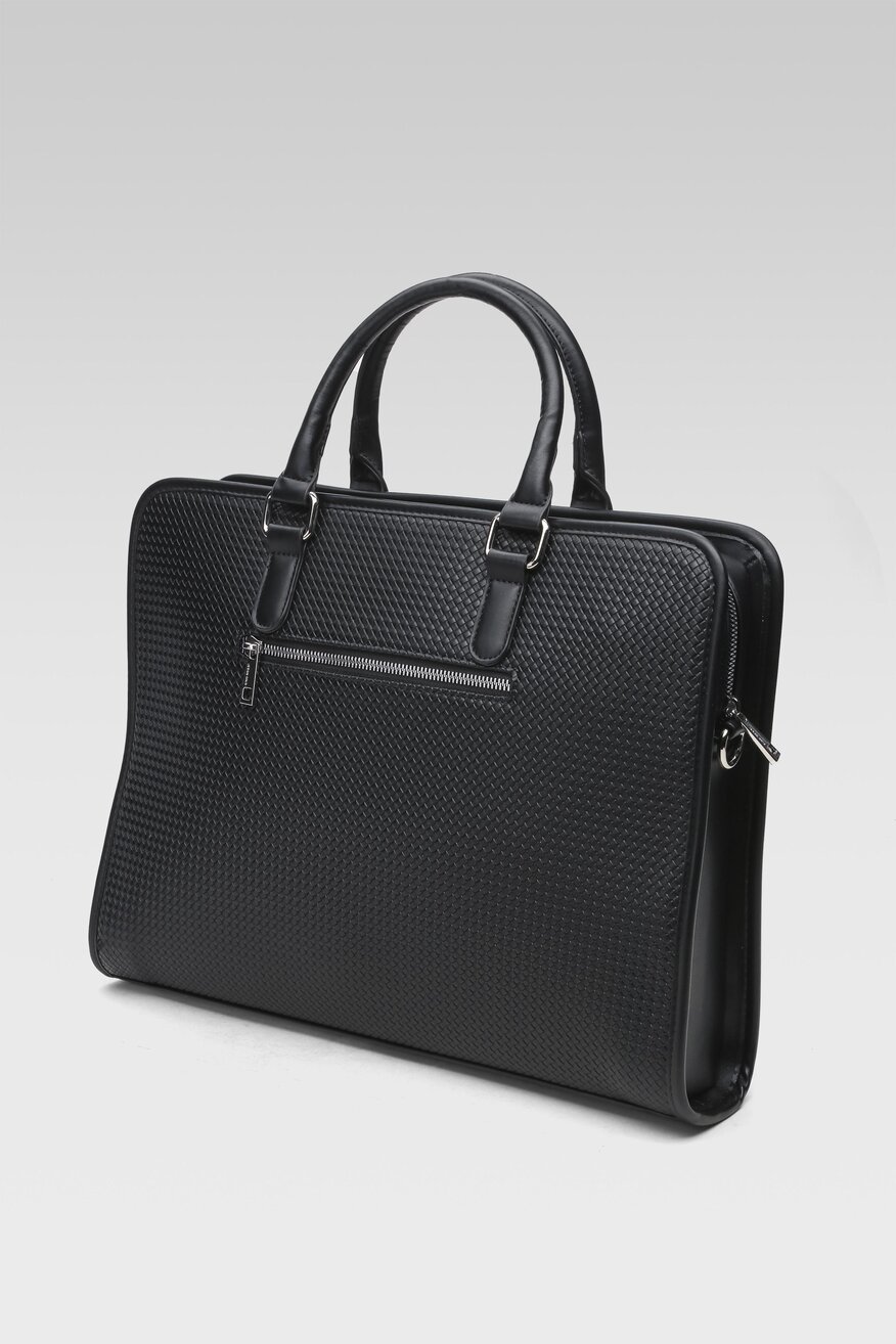 
                Gino Rossi - Torba na laptopa czarna - 5904862624822