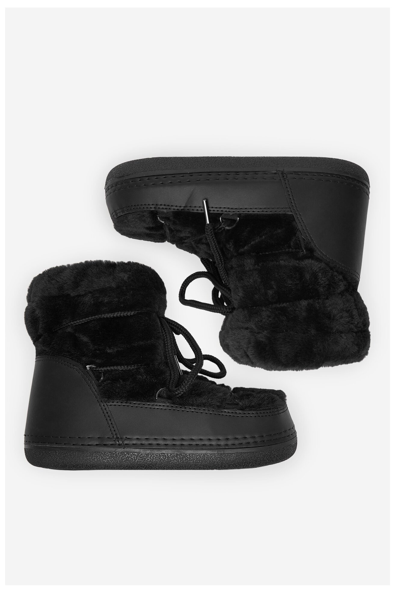 Bokacsizma DeeZee NS9034-01 FEKETE