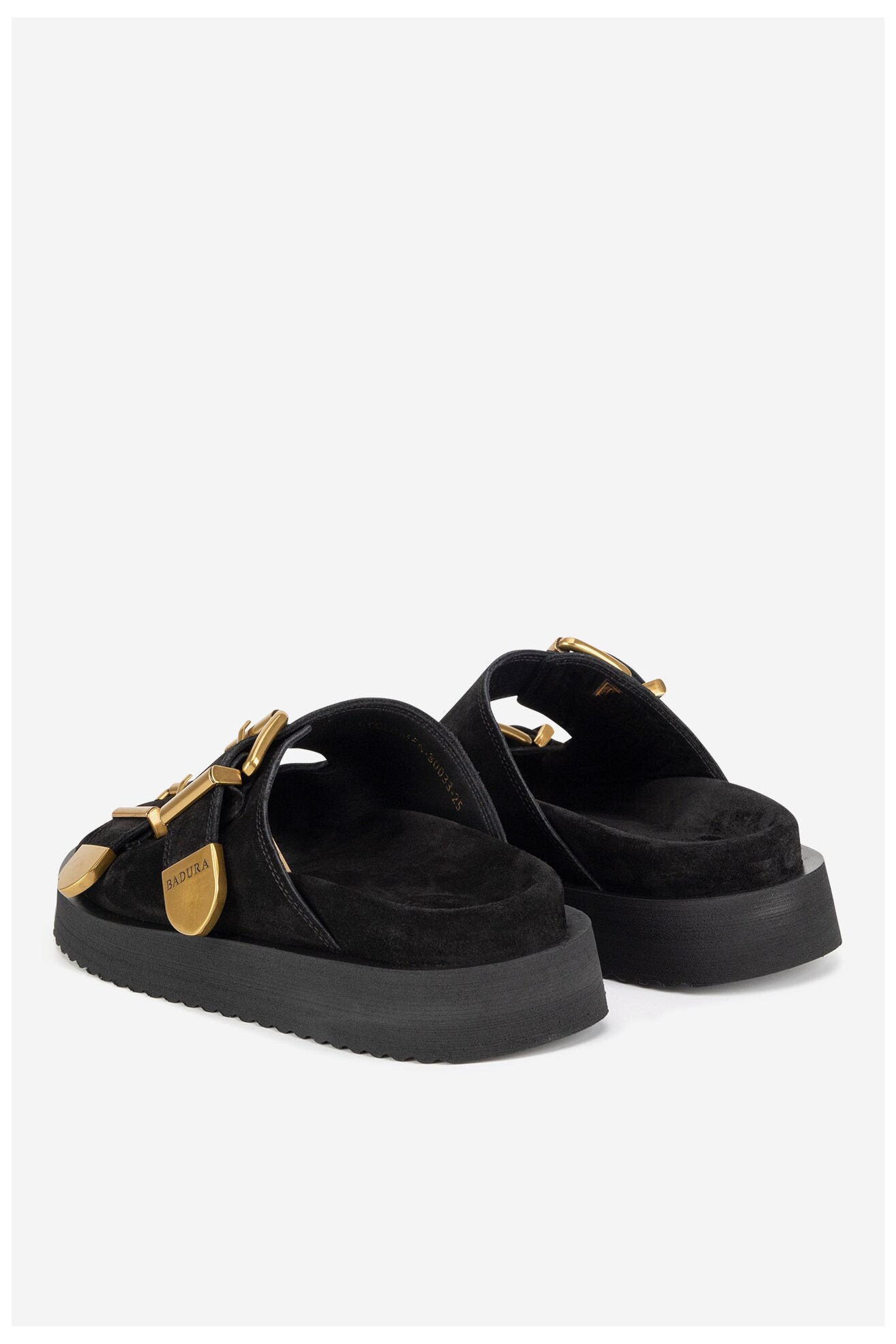 Șlapi Badura CYCLAMEN-80033-25 NEGRU