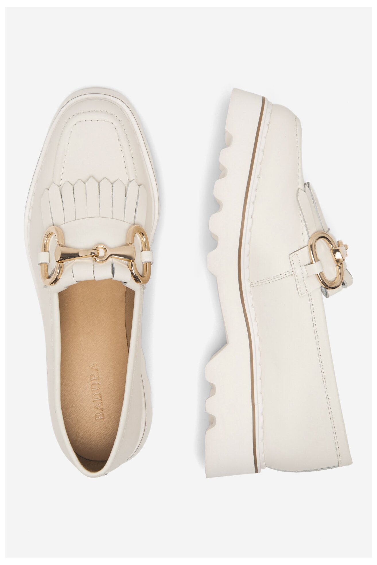 Мокасини Badura NECTOR-06W1-016 БЯЛ