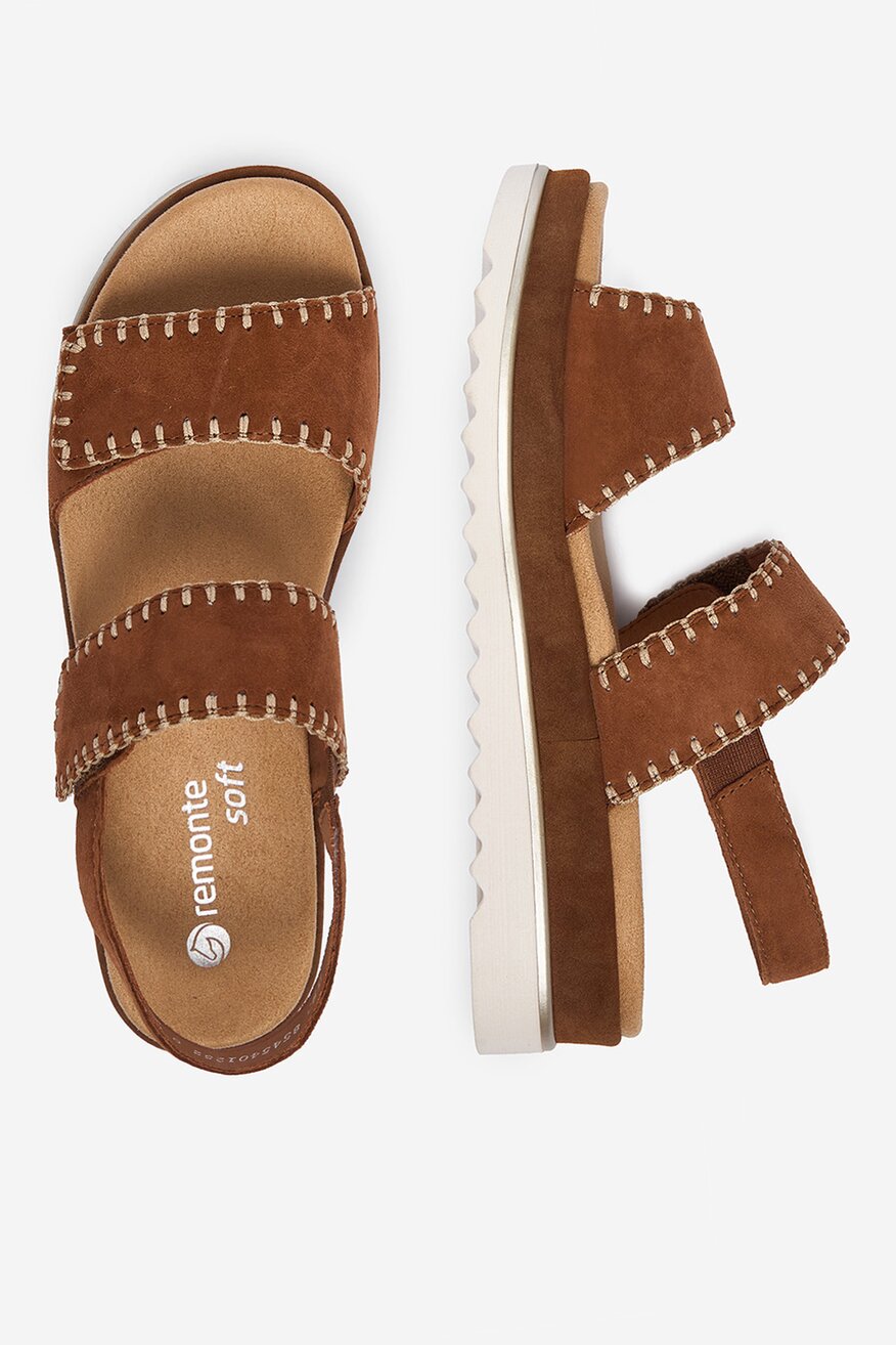 
                Remonte - Sandały skórzane - 5906751744888