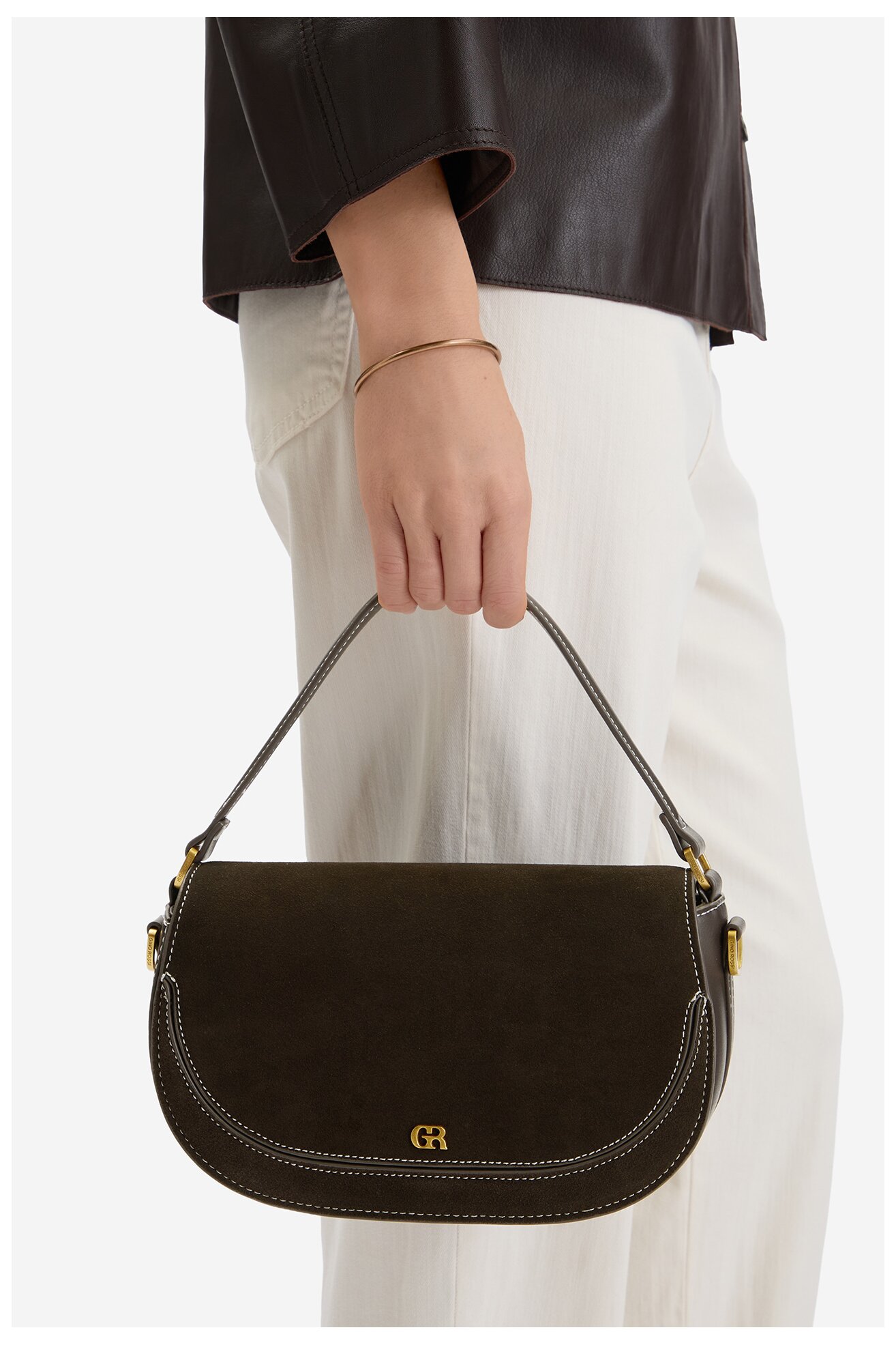 Torebka Gino Rossi EO-LUIZA Brązowy