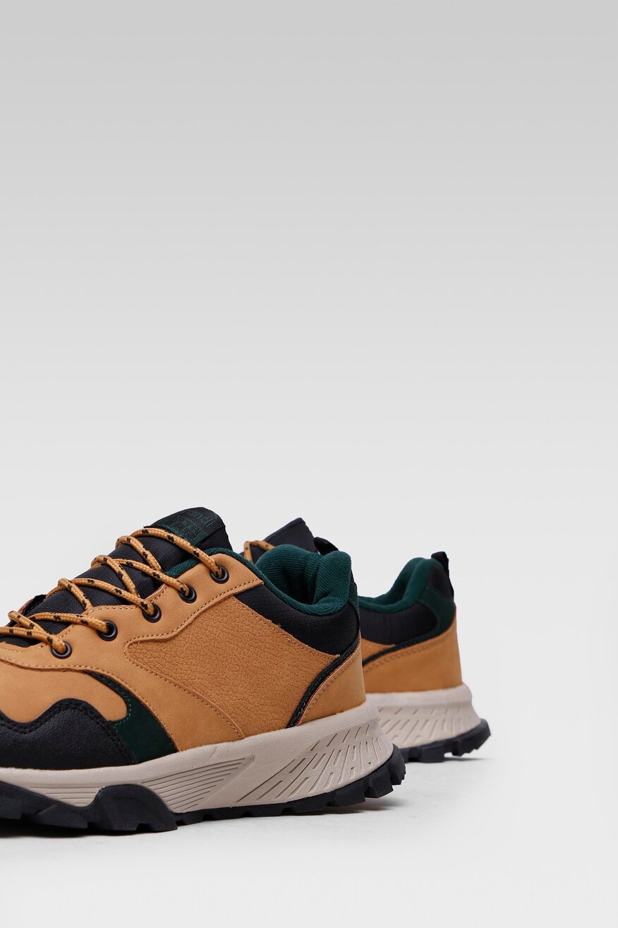 
                SPRANDI EARTH GEAR - Obuwie sportowe brązowe sznurowane - 5904248063504