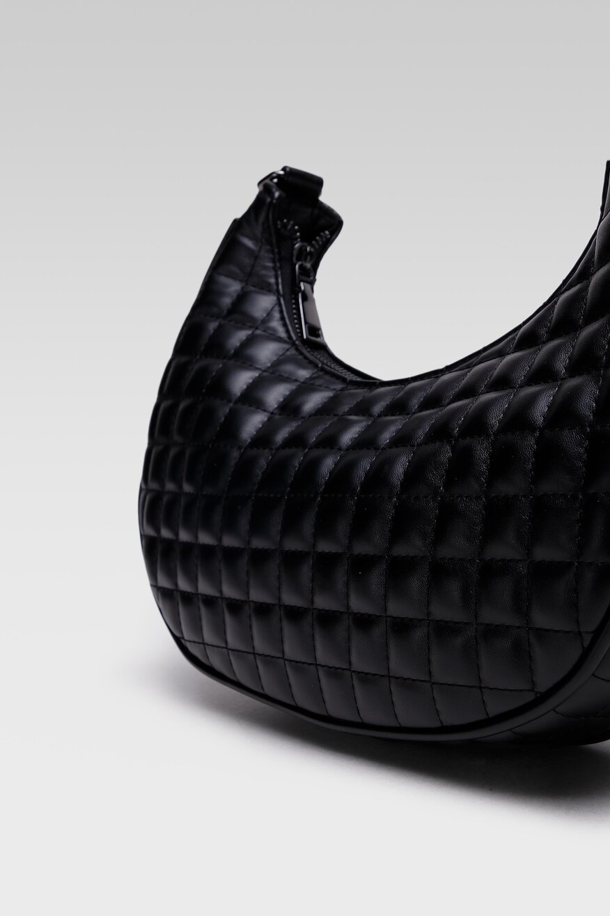 Jenny Fairy - Torebka pikowana czarna - 5904248214807