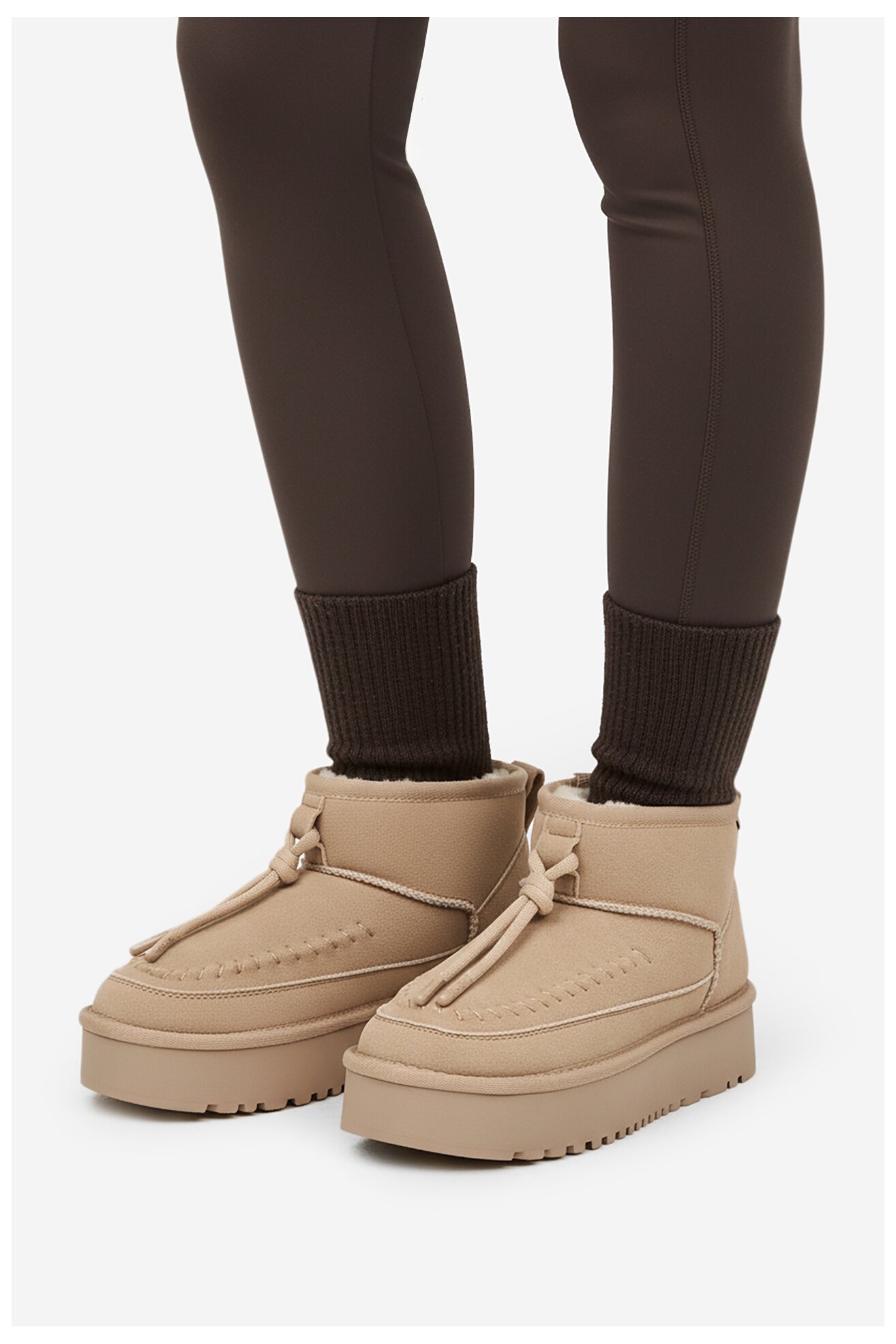 Bokacsizma ROXY CEO-HDR2503-2 BÉZS