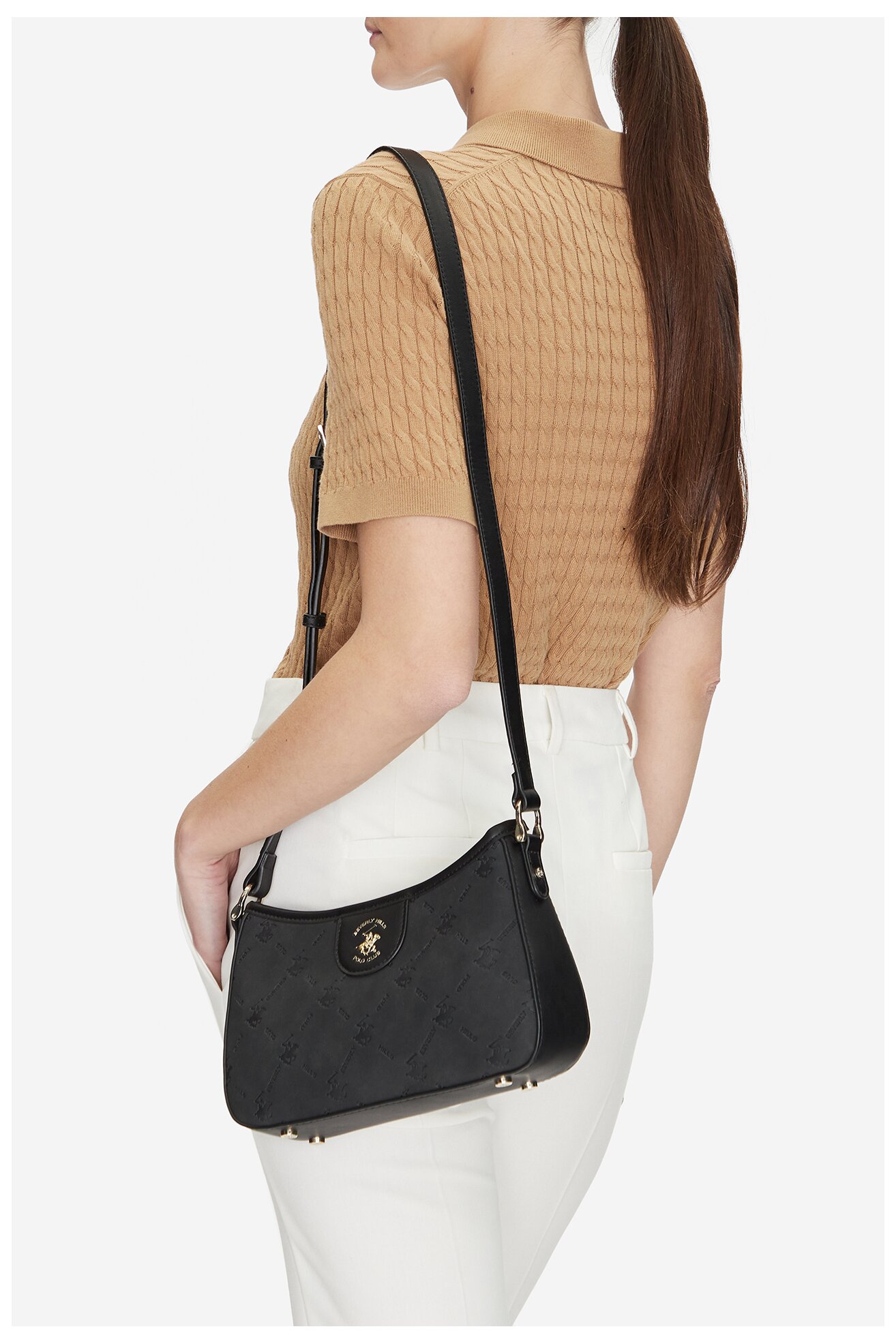 Torebka Beverly Hills Polo Club BHPC-L-001-07 Czarny