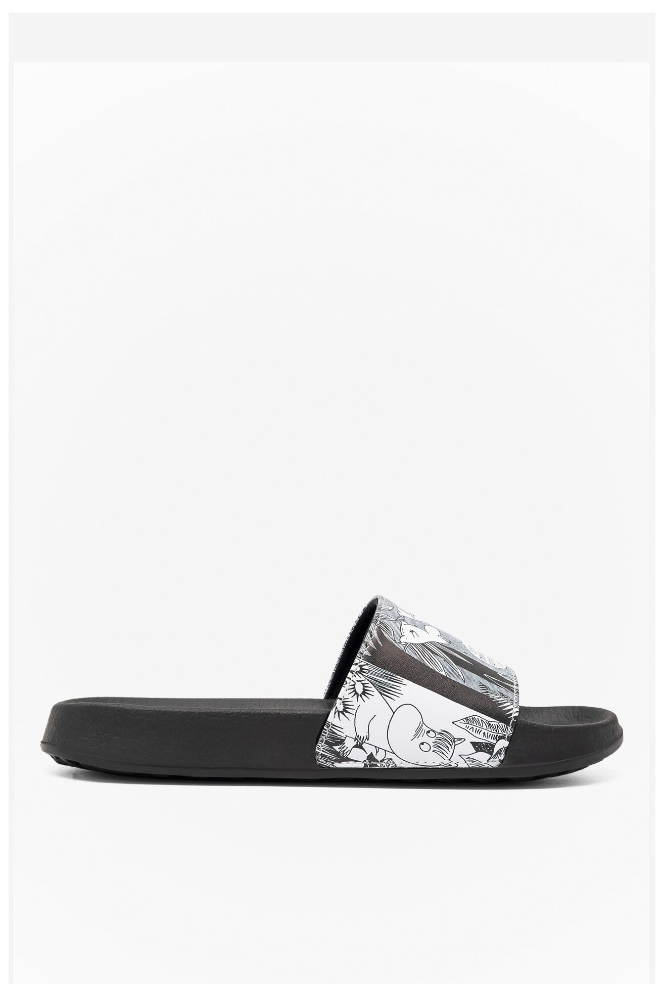 Klapki basenowe MOOMIN SS23-276MMN Czarny