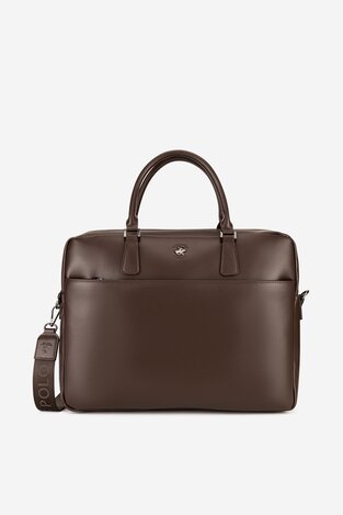Сумка Чоловіча Beverly Hills Polo Club CWBEO-BHPC-L-016-07 КОРИЧНЕВИЙ