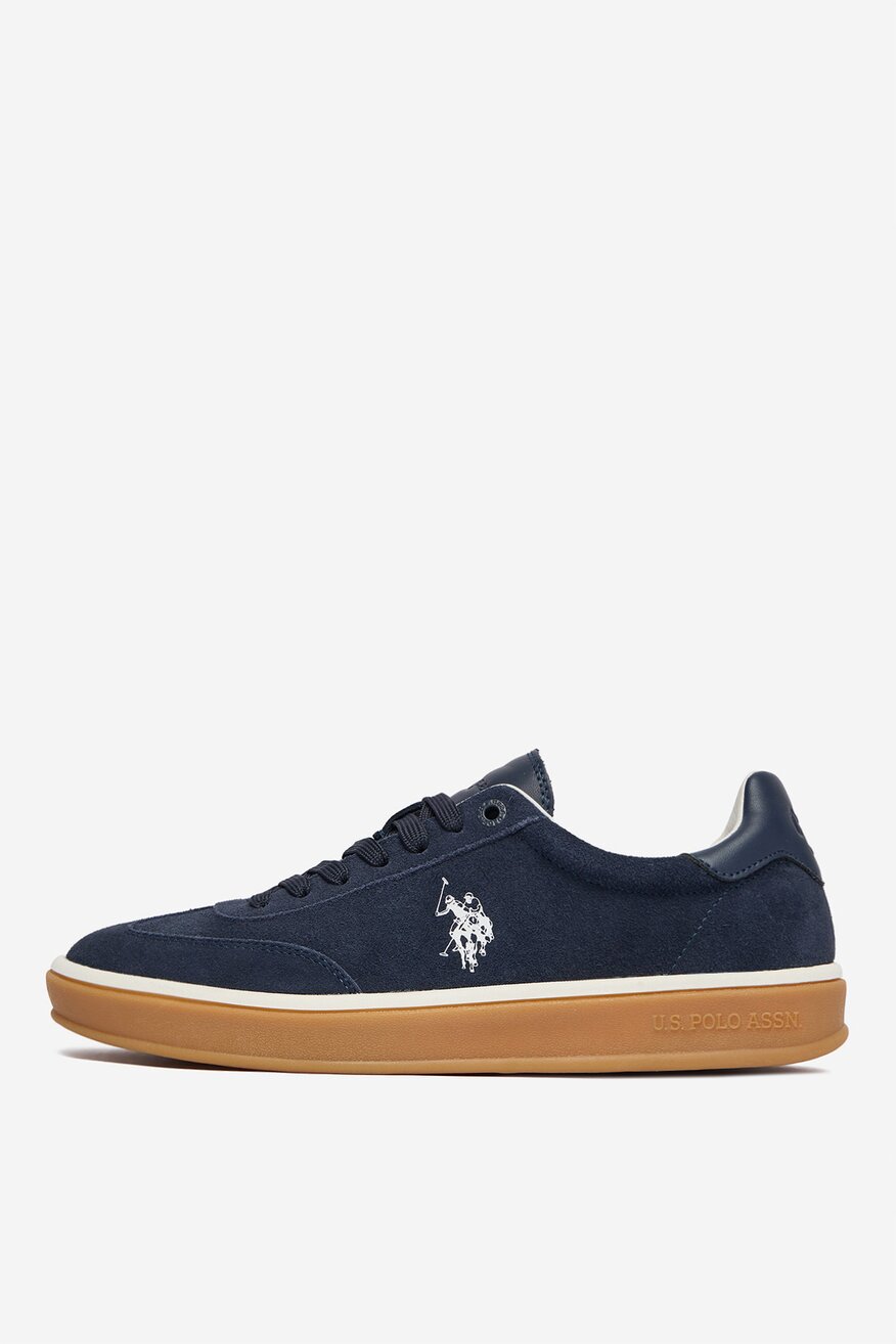 U.S. POLO ASSN. - Sneakersy skórzane - 5906751957240