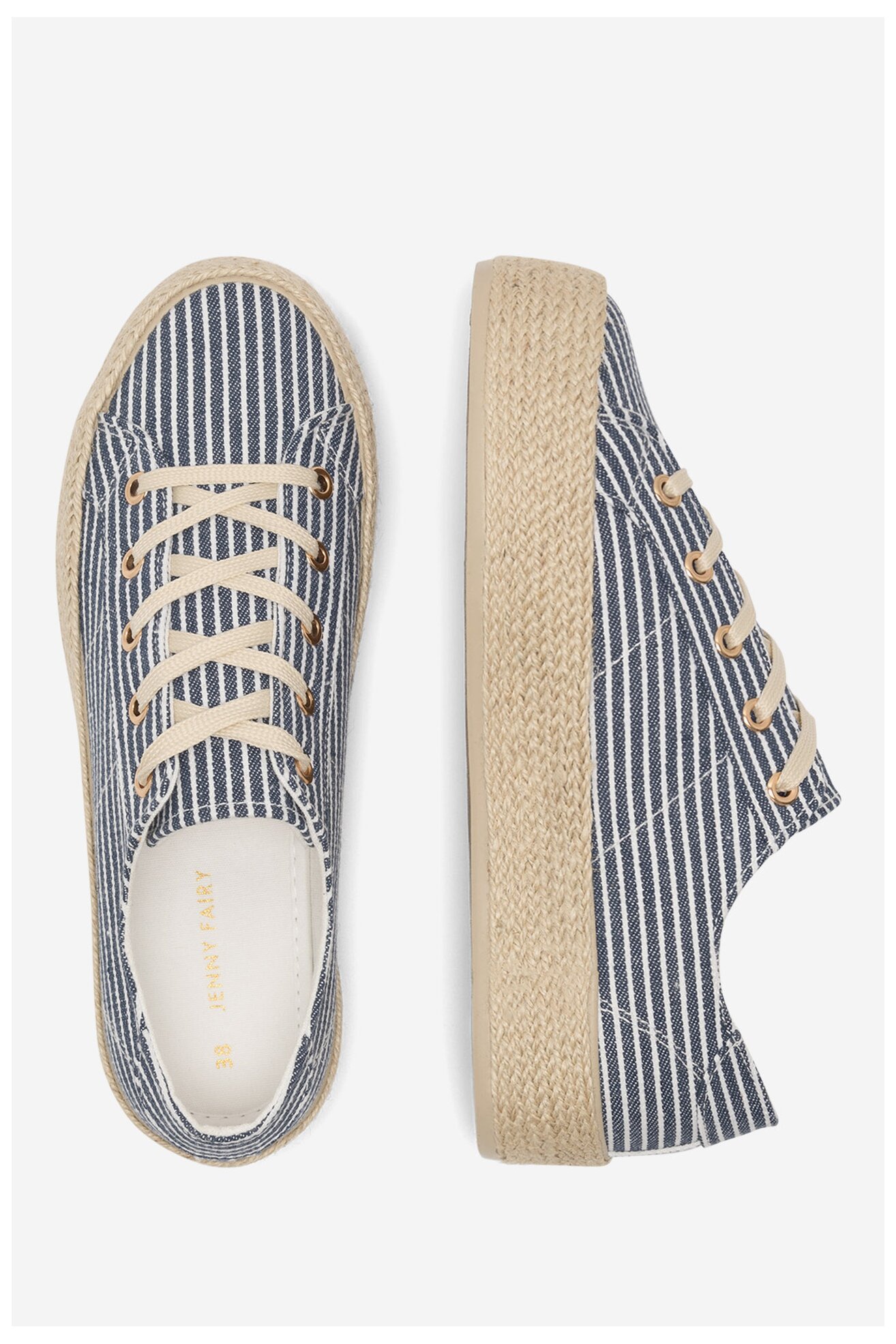 Espadrile Jenny Fairy EMMA WSK1576-05 BLEUMARIN