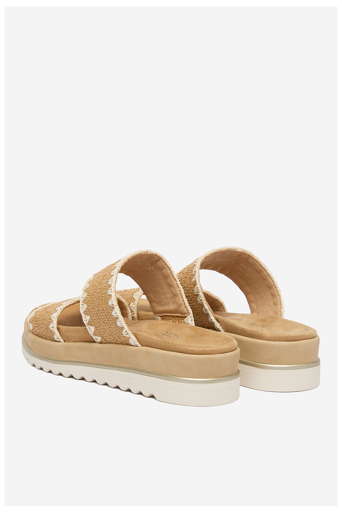 Klapki Remonte CEO-D3P52-20 Beżowy