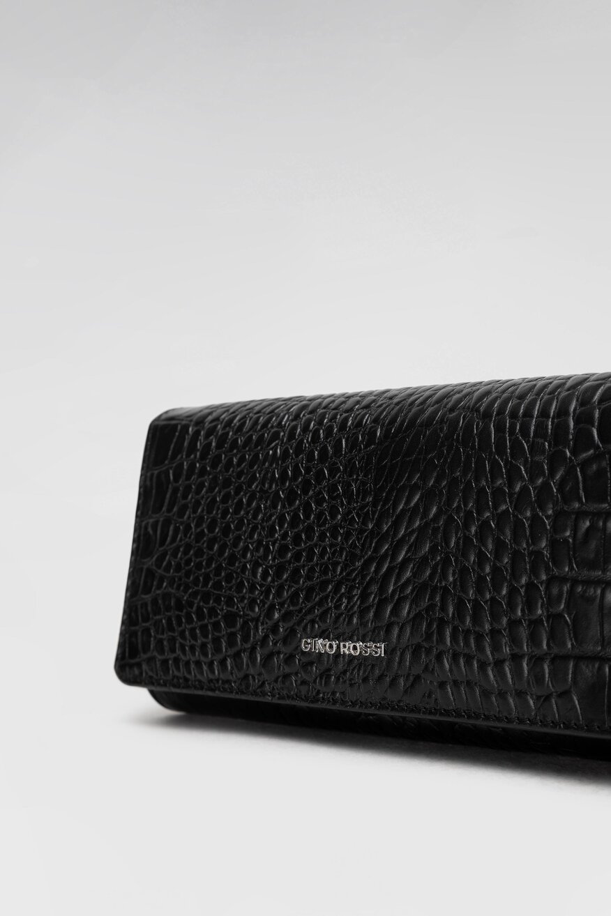 
                Gino Rossi - Duży portfel damski skórzany ze zwierzęcym motywem - 5904248789886