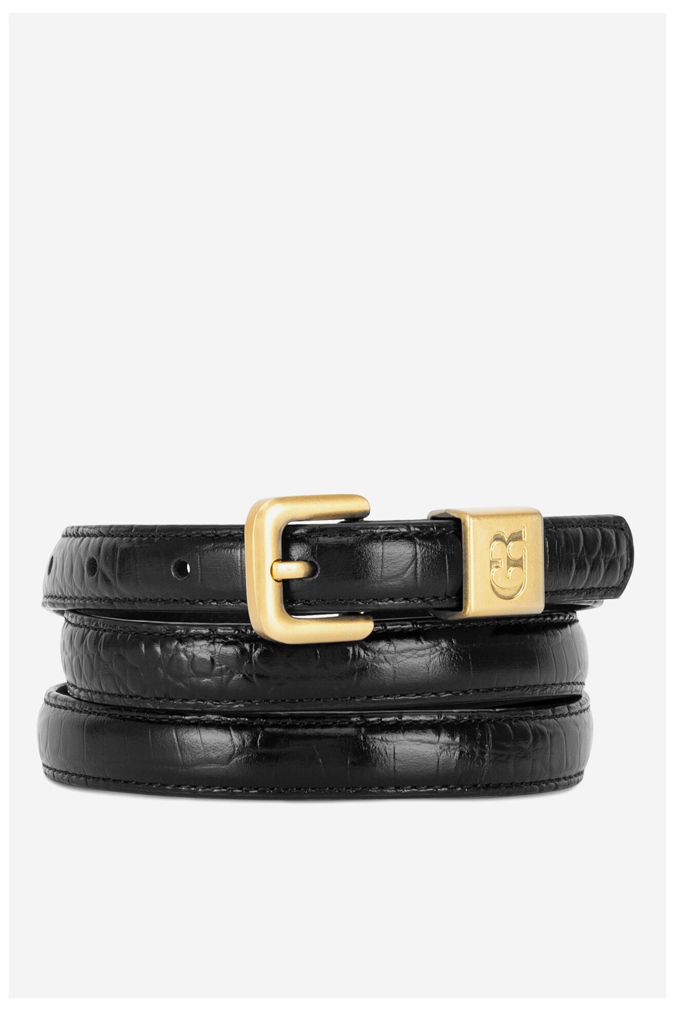 Ženski kaiš Gino Rossi BLYL24002-2 CR CRNA