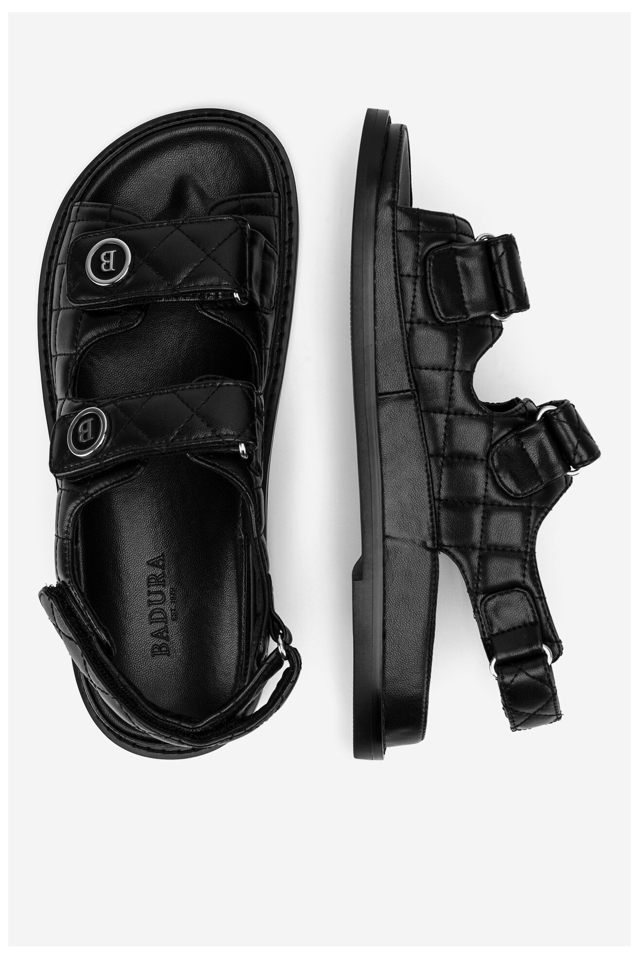 Sandale Badura MARIGOLD-22-910-6 NEGRU