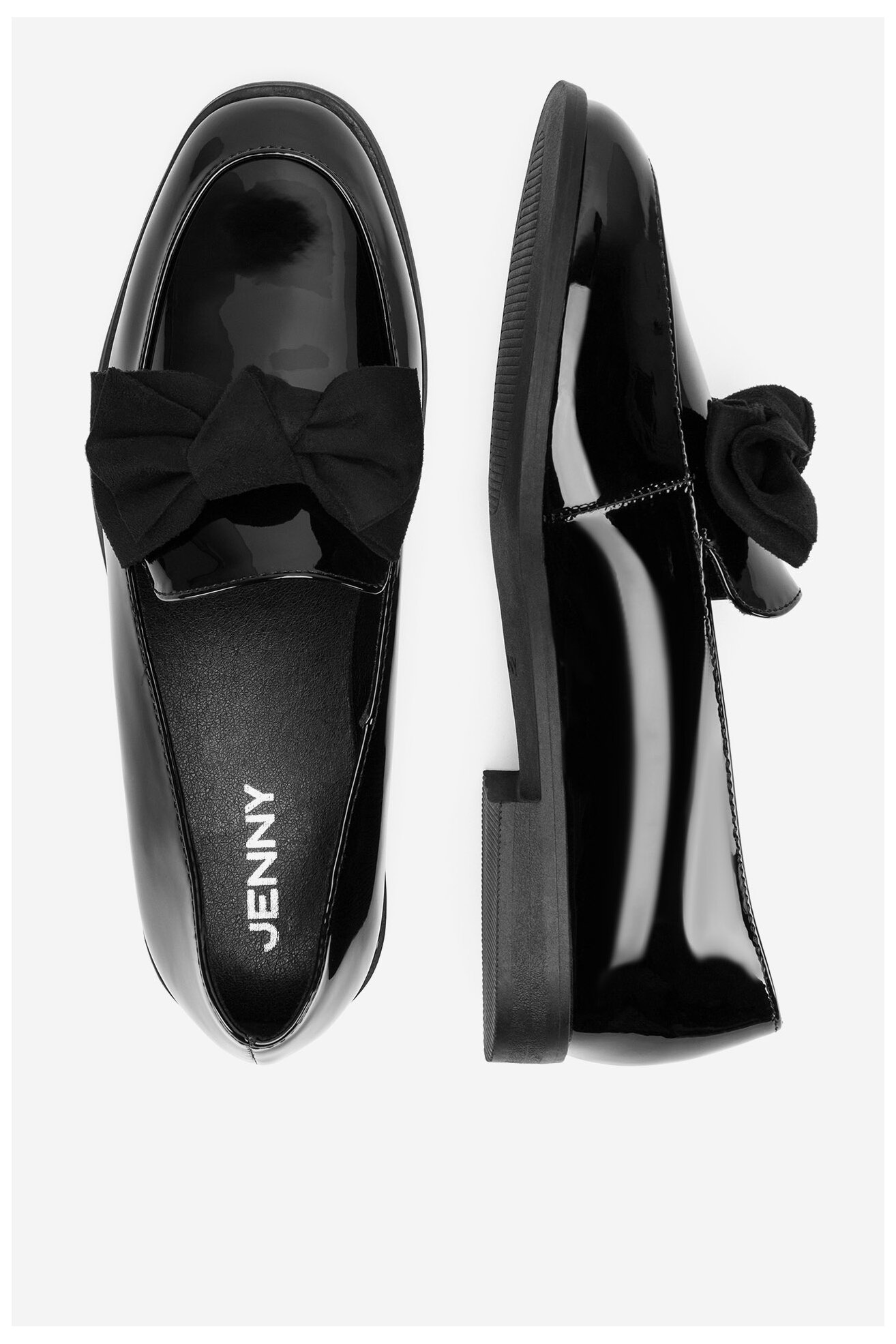 Mokaszin Jenny HY20232-1 FEKETE