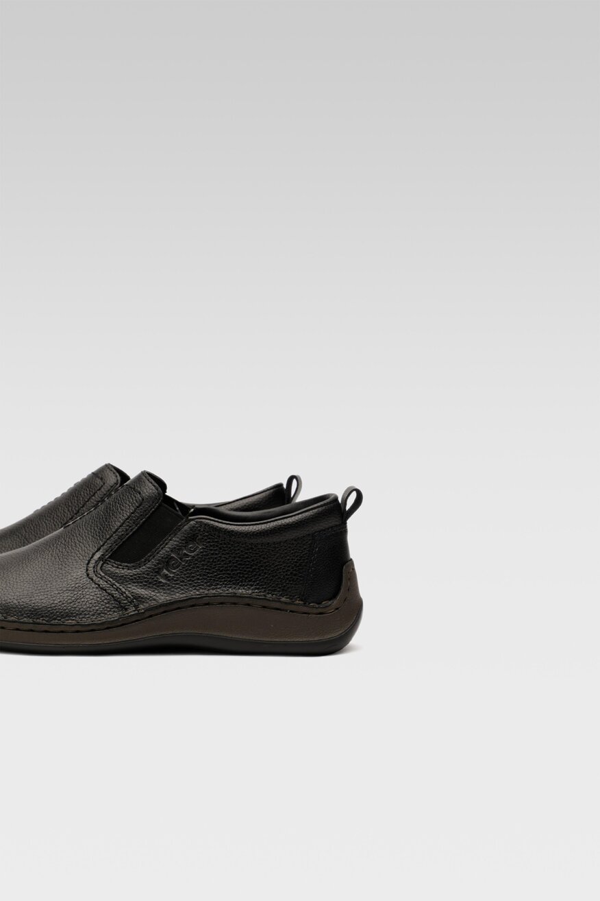 
                Rieker - Skórzane półbuty czarne - 5904862473864