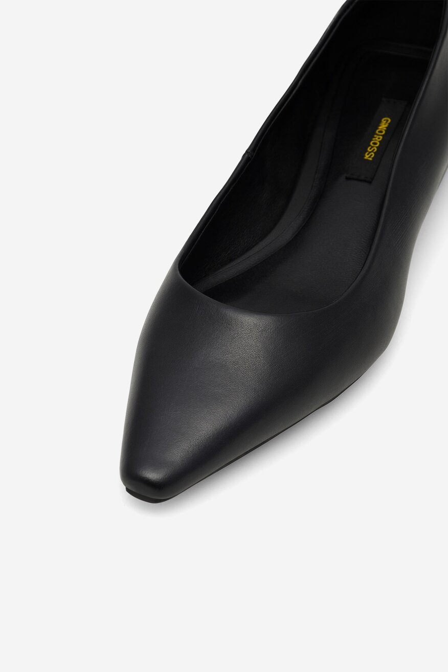 
                Gino Rossi - Skórzane baleriny - 5905588351467