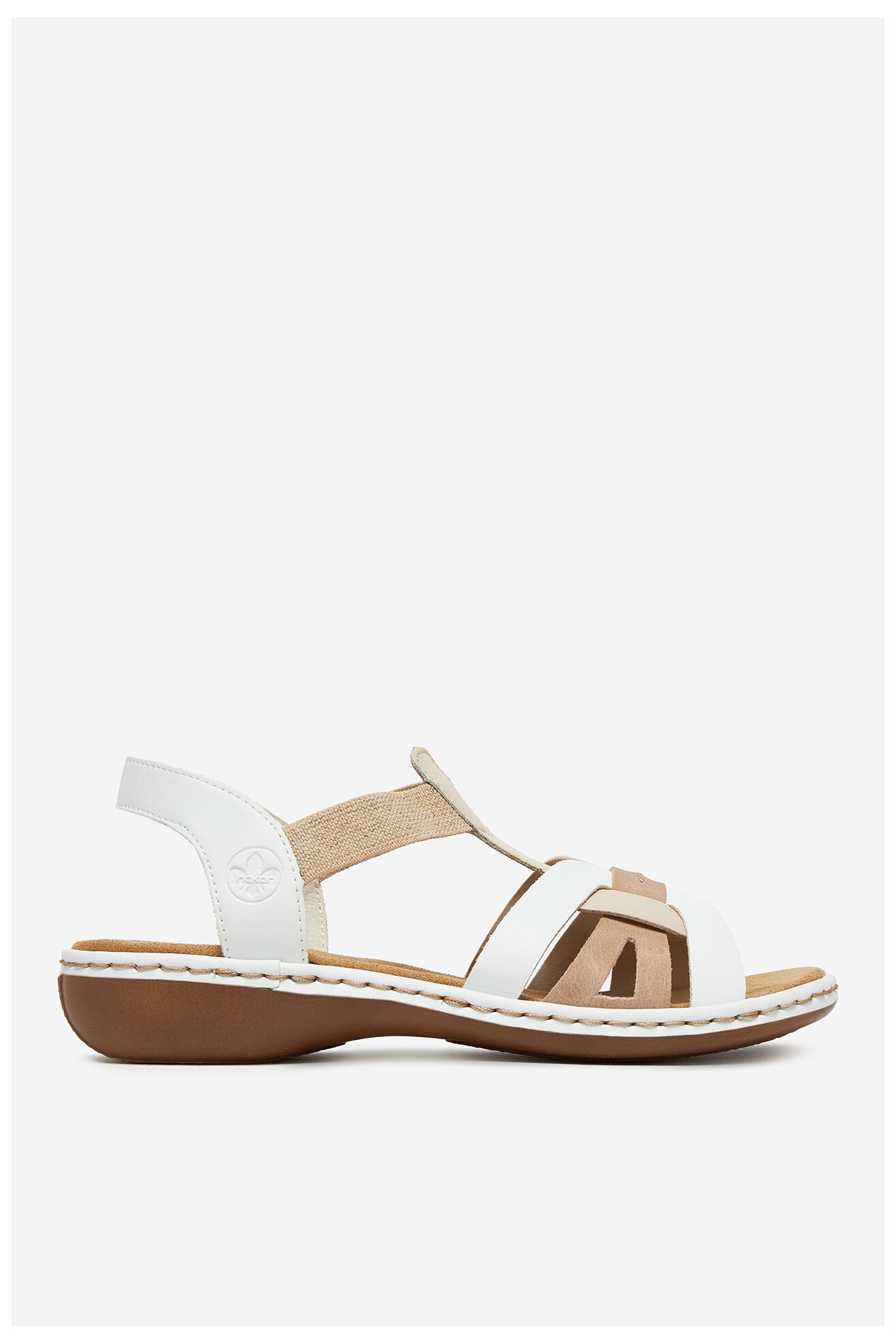Sandały Rieker CEO-65918-81 Biały