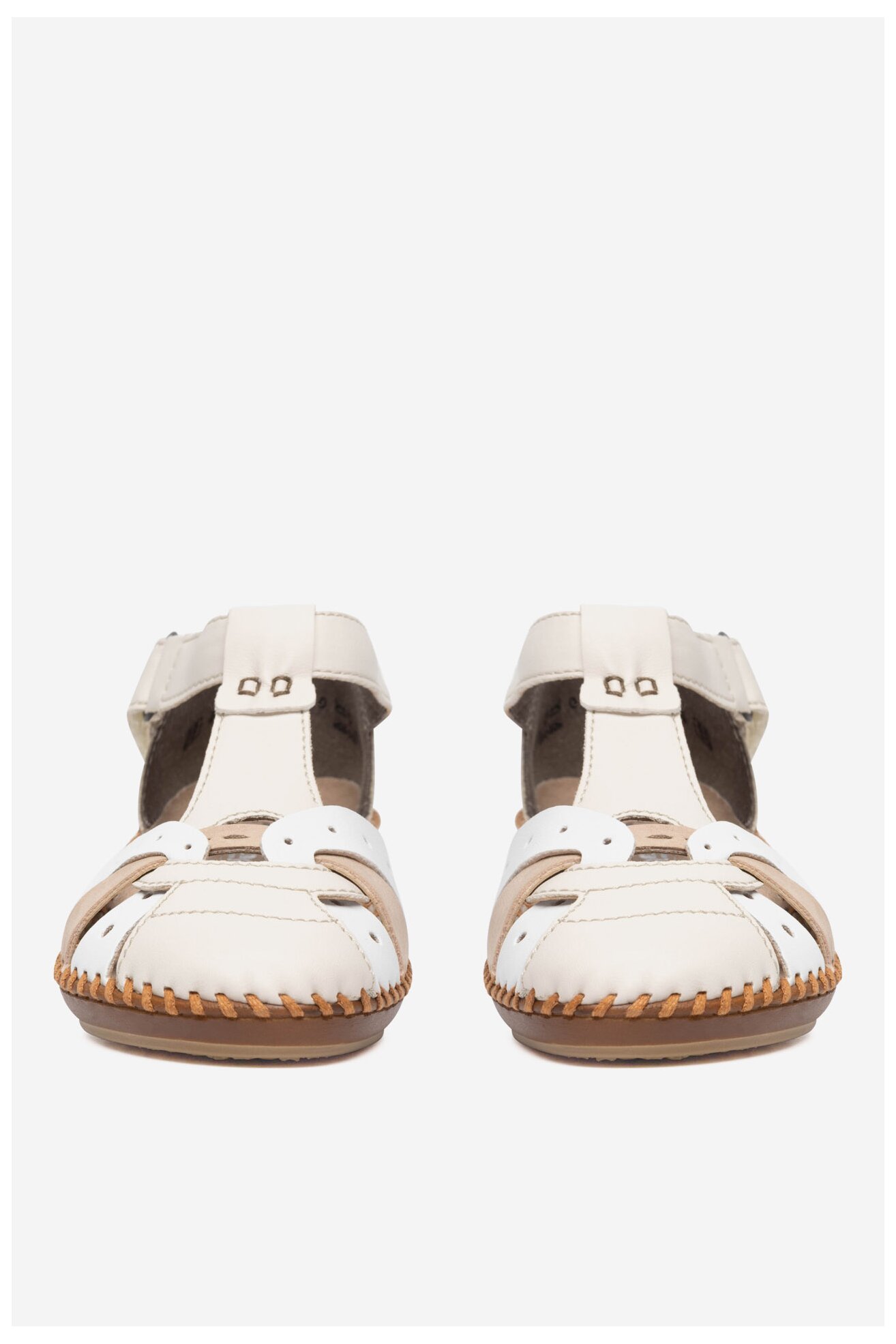 Sandały Rieker M1655-61 Beżowy