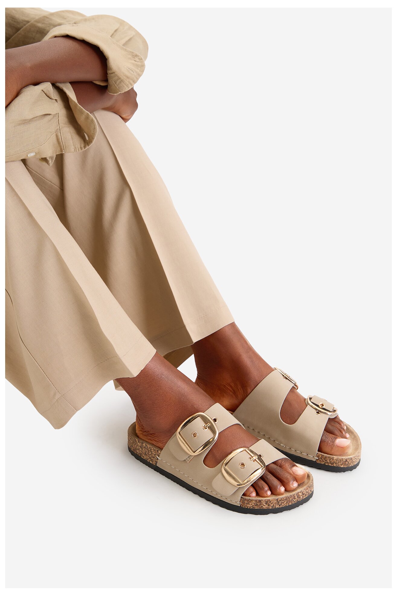 Шльопанець Jenny CEO-WS1128-52 БЕЖЕВИЙ