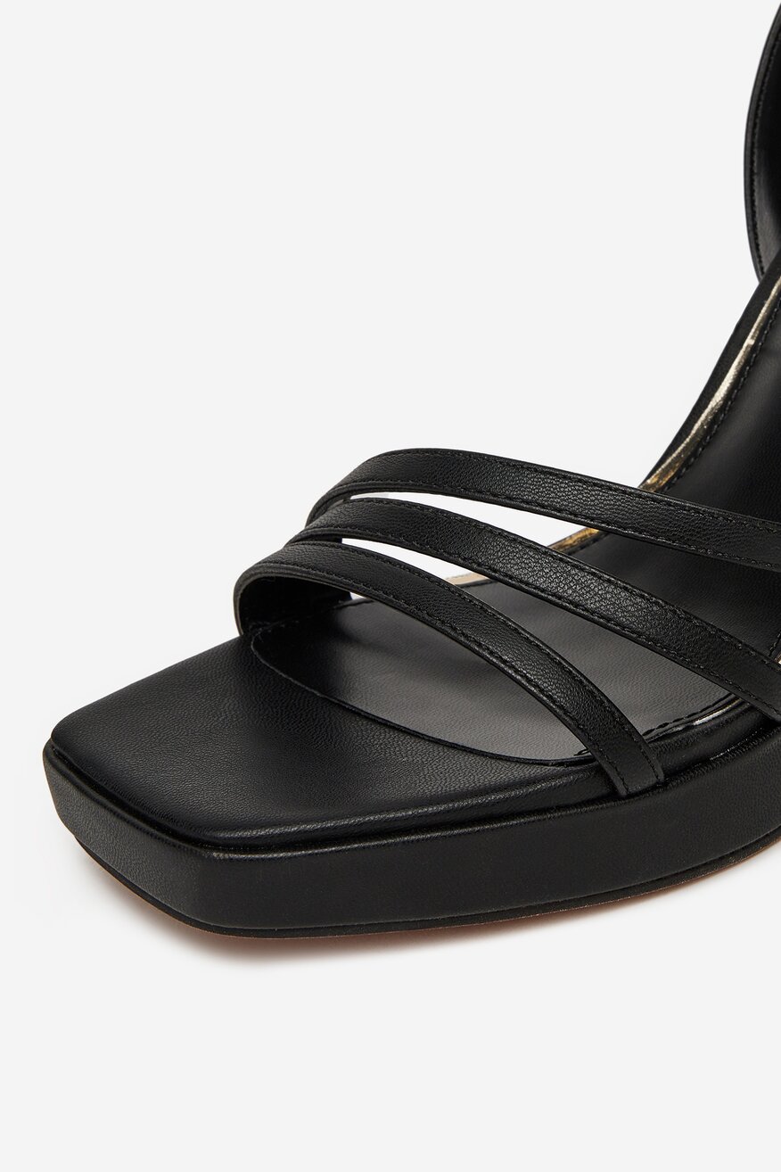 Sandály NINE WEST ČERNÁ - 5906751132678