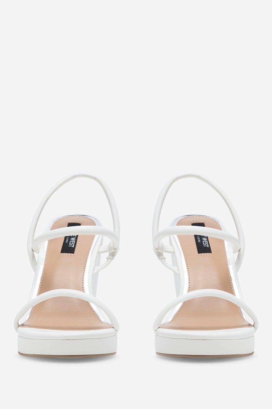 NINE WEST - Sandały na koturnie - 5905588559948