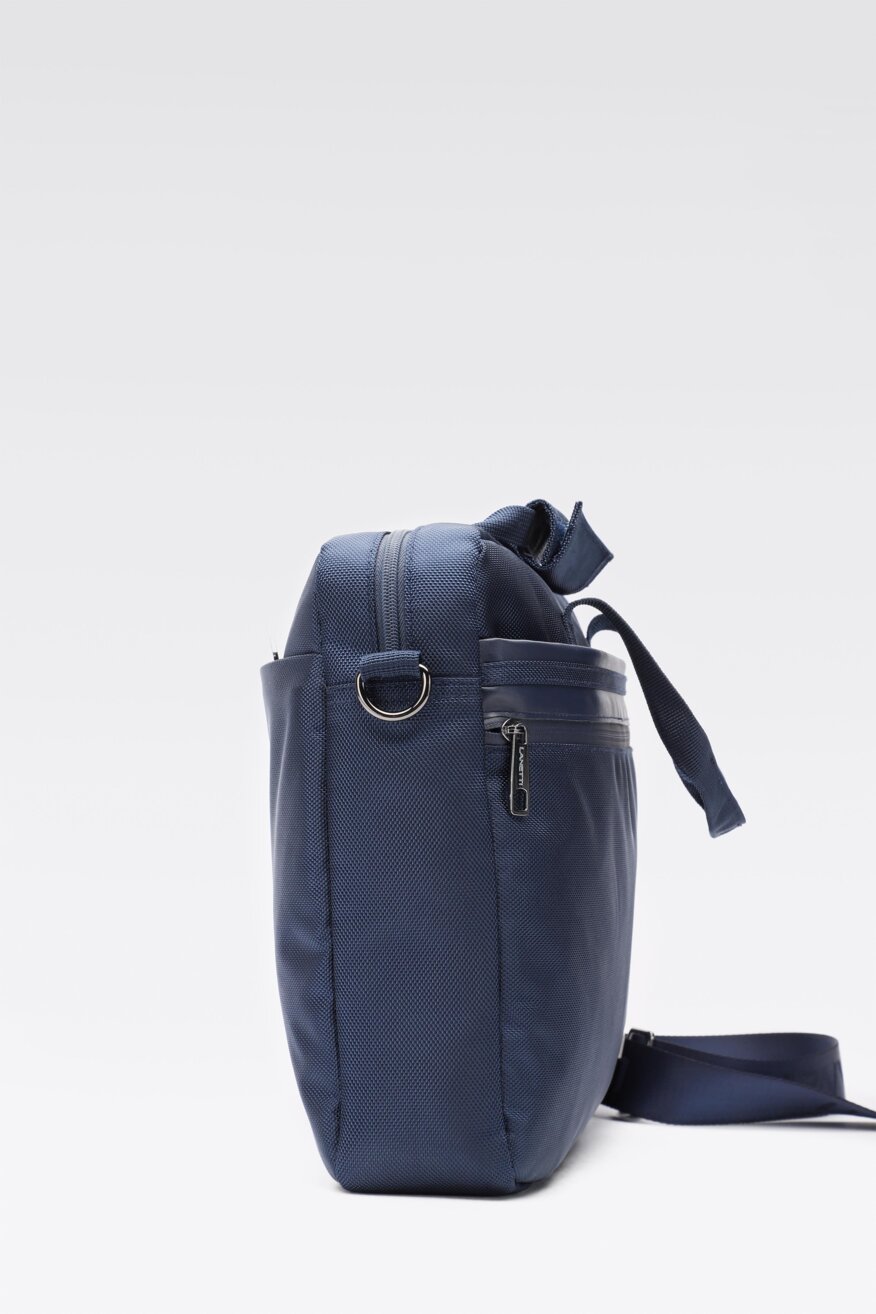 Lanetti - Torba na laptopa granatowa - 5903698262352