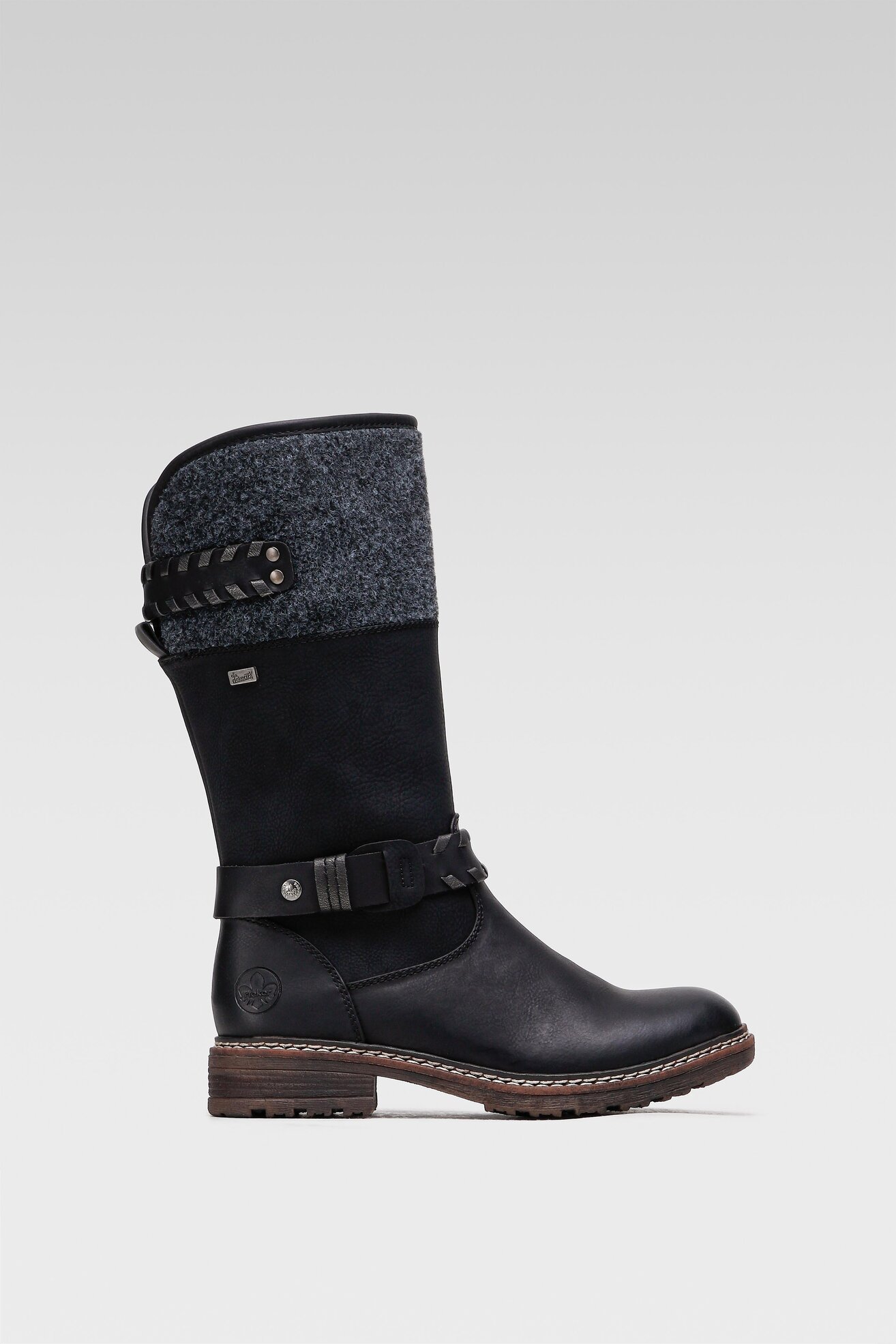 Kozaki Rieker 94779-00A Czarny