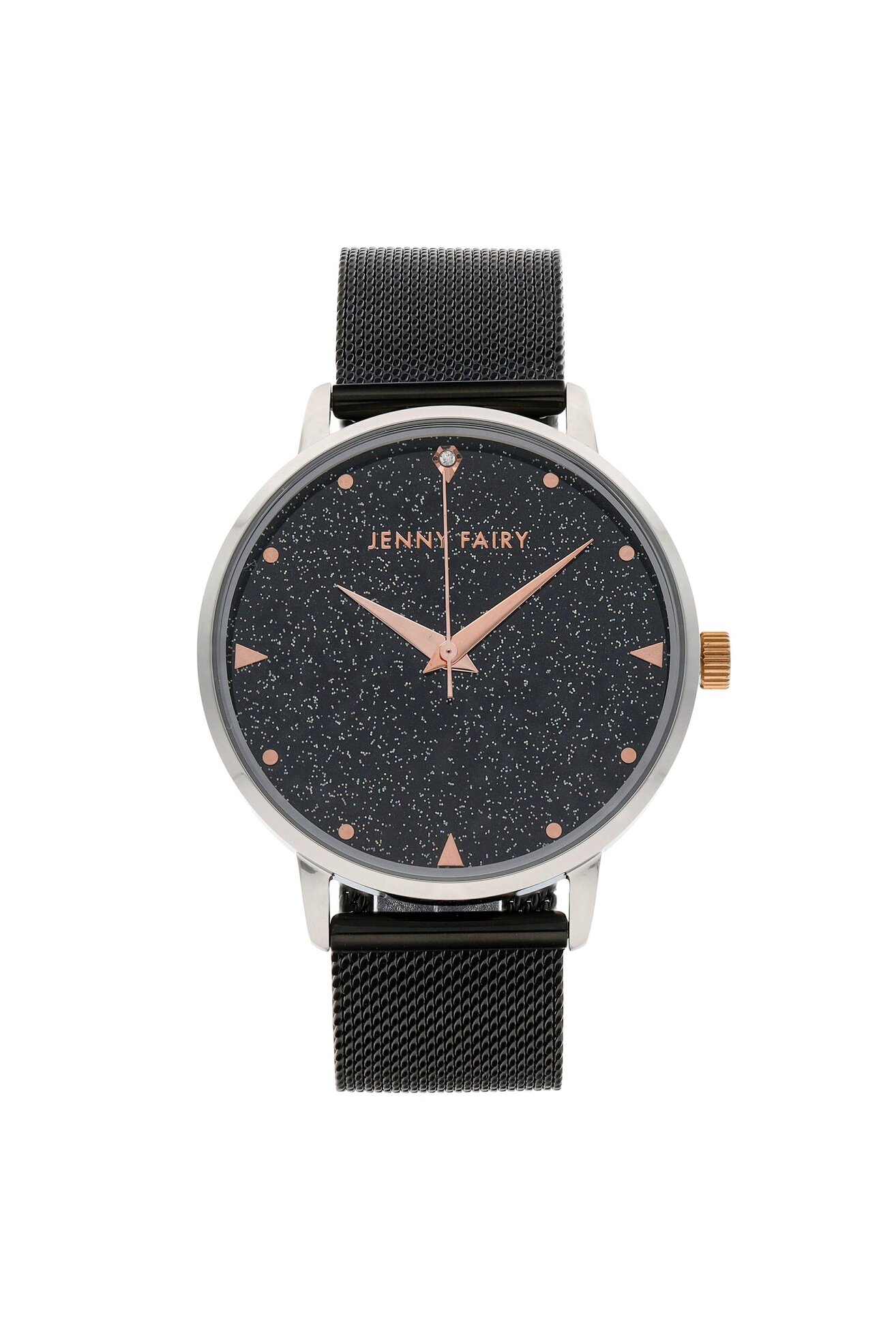 Zegarek Jenny Fairy JF WOMAN WATCH 02020404020 Czarny