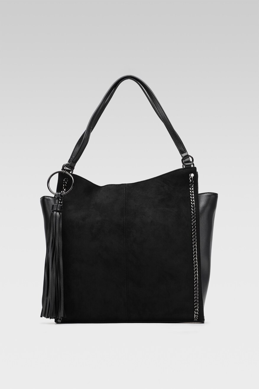 
                Jenny Fairy - Torebka z aplikacją czarna - 5903698807102