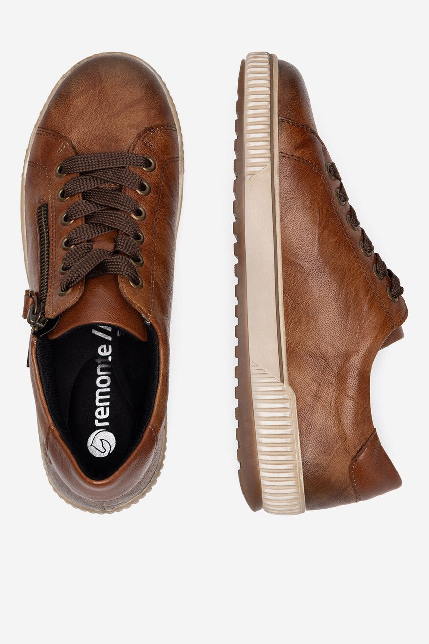 Remonte - Sneakersy skórzane - 2230068908422