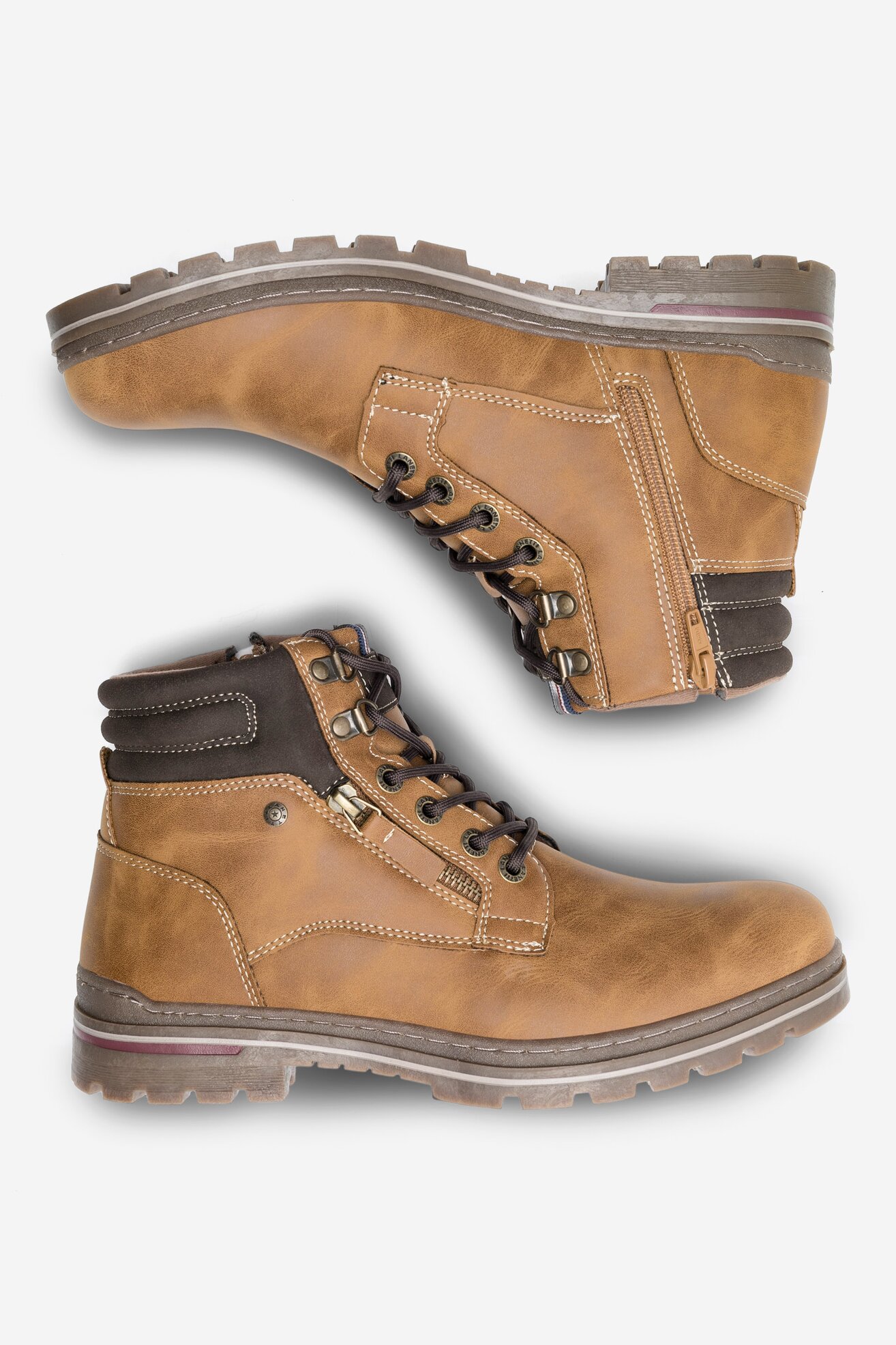 Csizma Lanetti 22MW2042 VILÁGOSBARNA