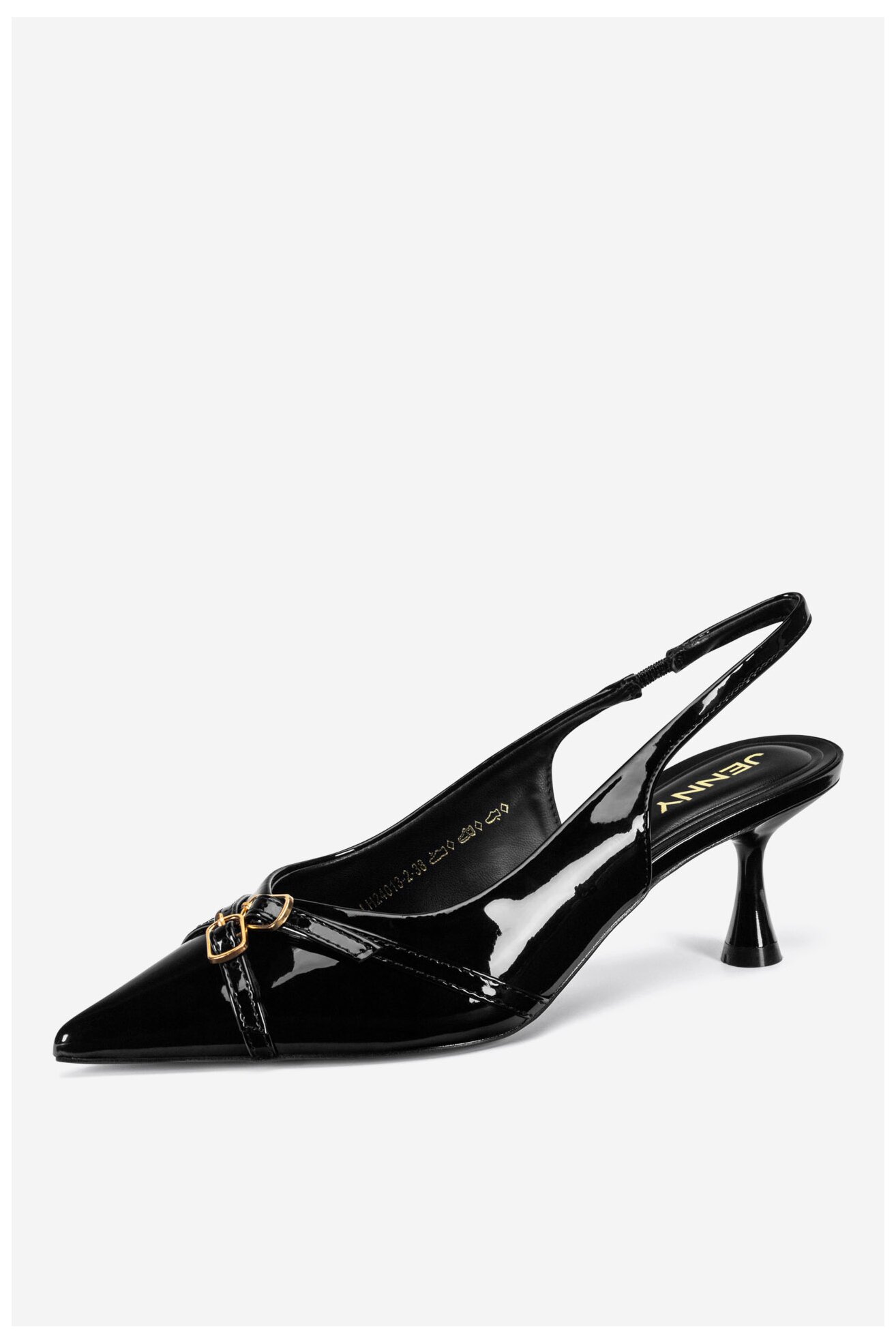 Czółenka Jenny LH24013-2 Czarny