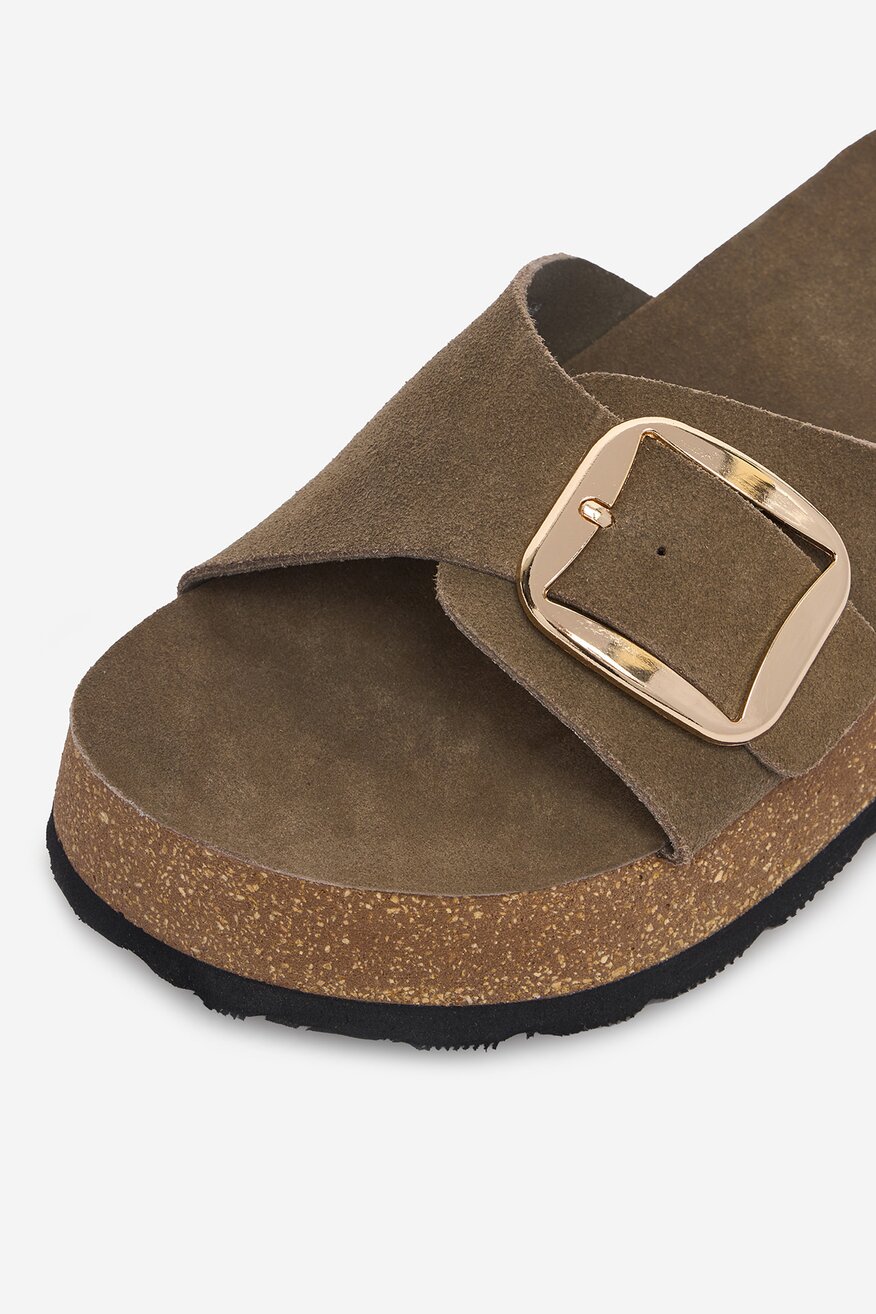 
                Lasocki - Klapki skórzane - 5907964008187