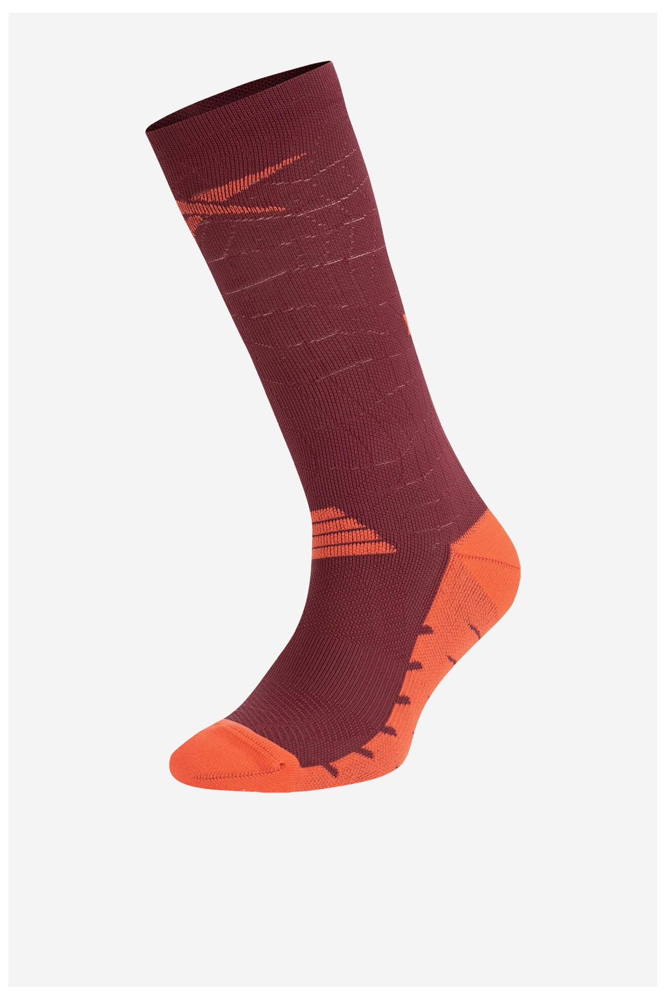 Чорапи Reebok R0385-SS24 (1-PACK) ТЪМНОЧЕРВЕН