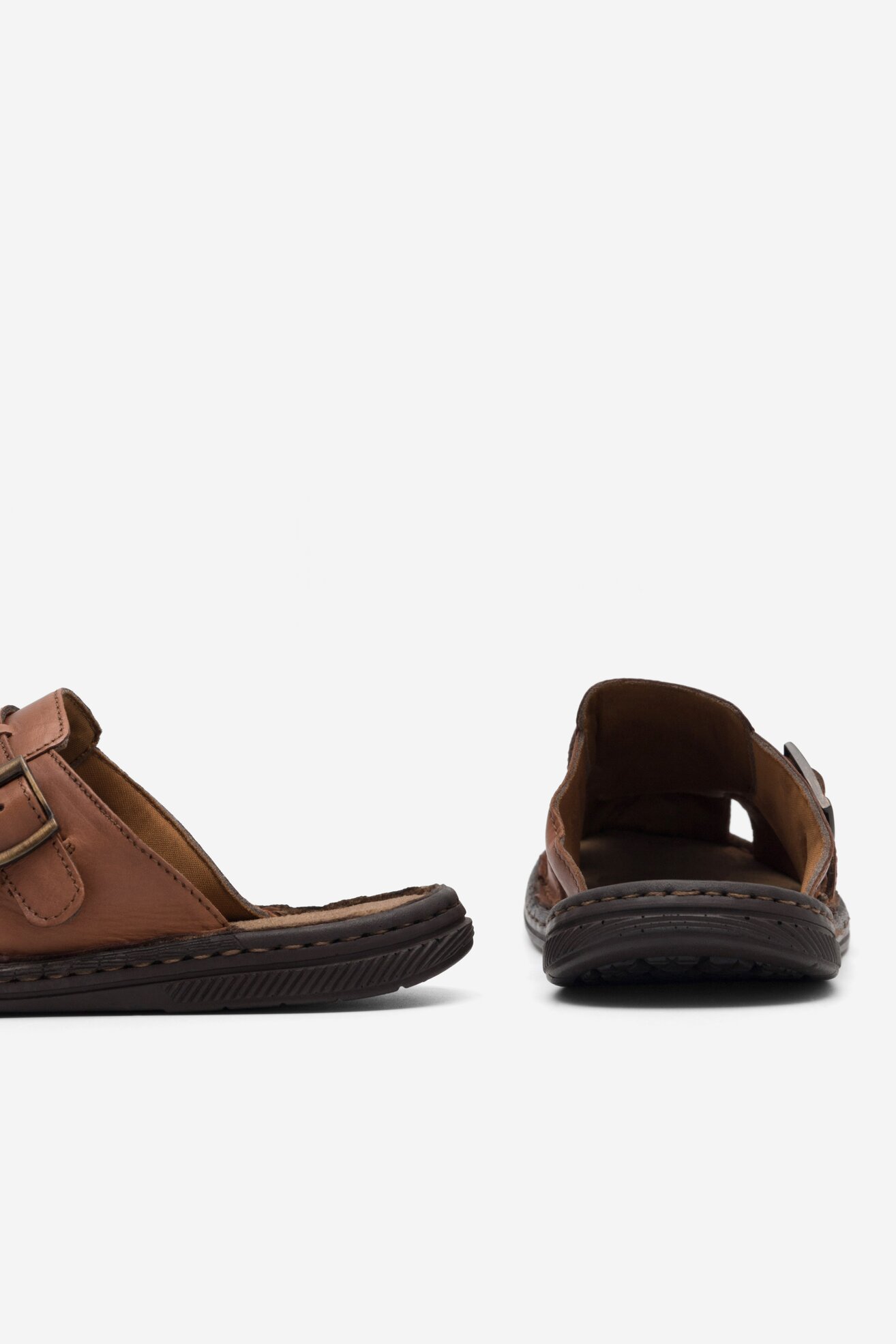 Klapki Lasocki 3691 Brązowy jasny