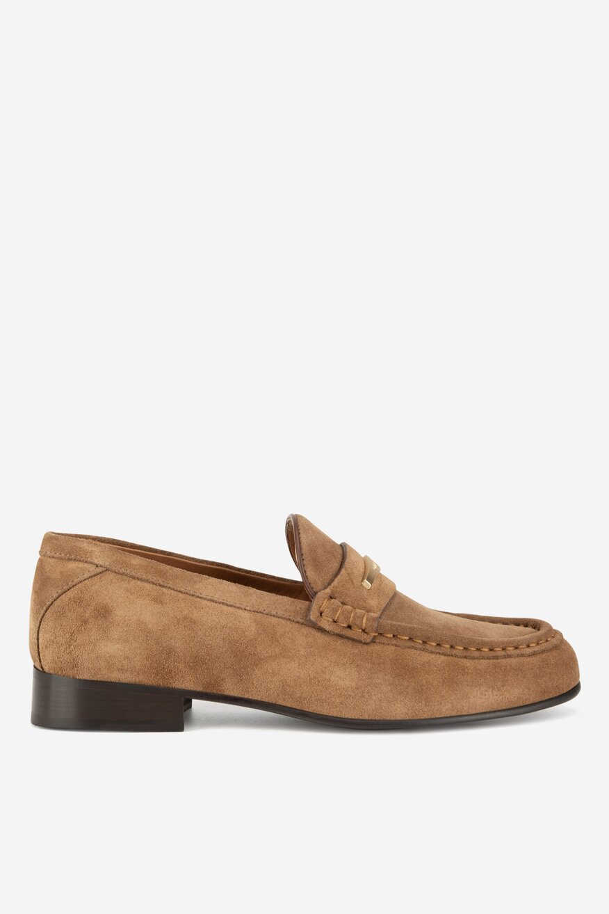 
                Gino Rossi - Loafersy zamszowe - 5904862880563